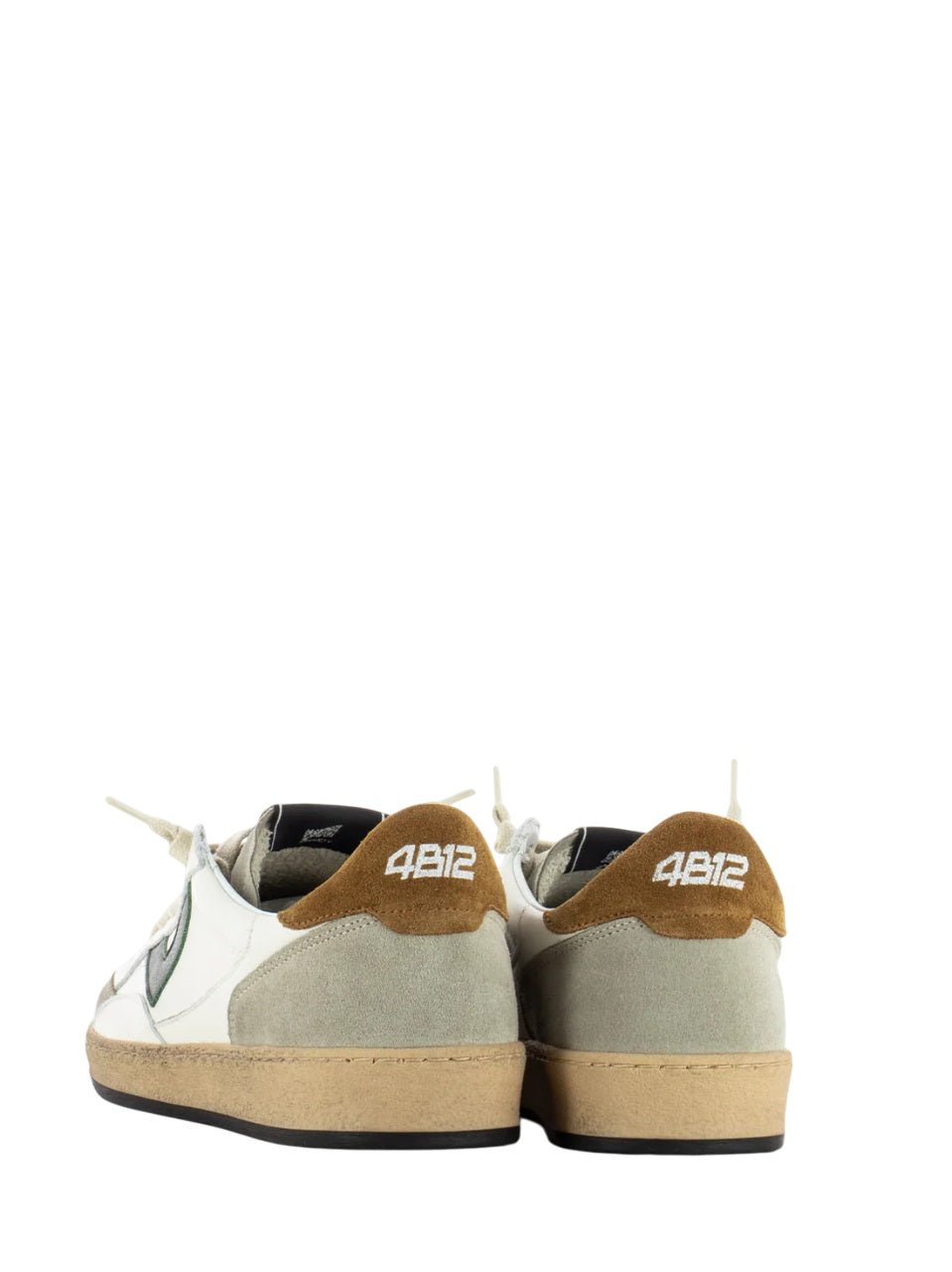 Low-Top Sneakers With Textured Overlays