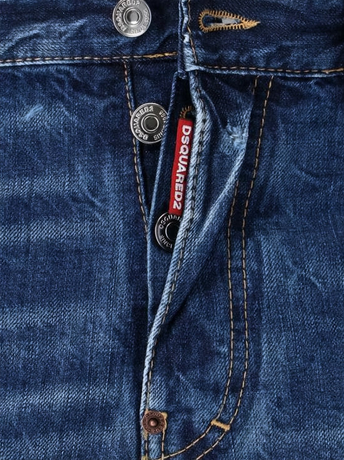 Classic Five-Pocket Denim Pants