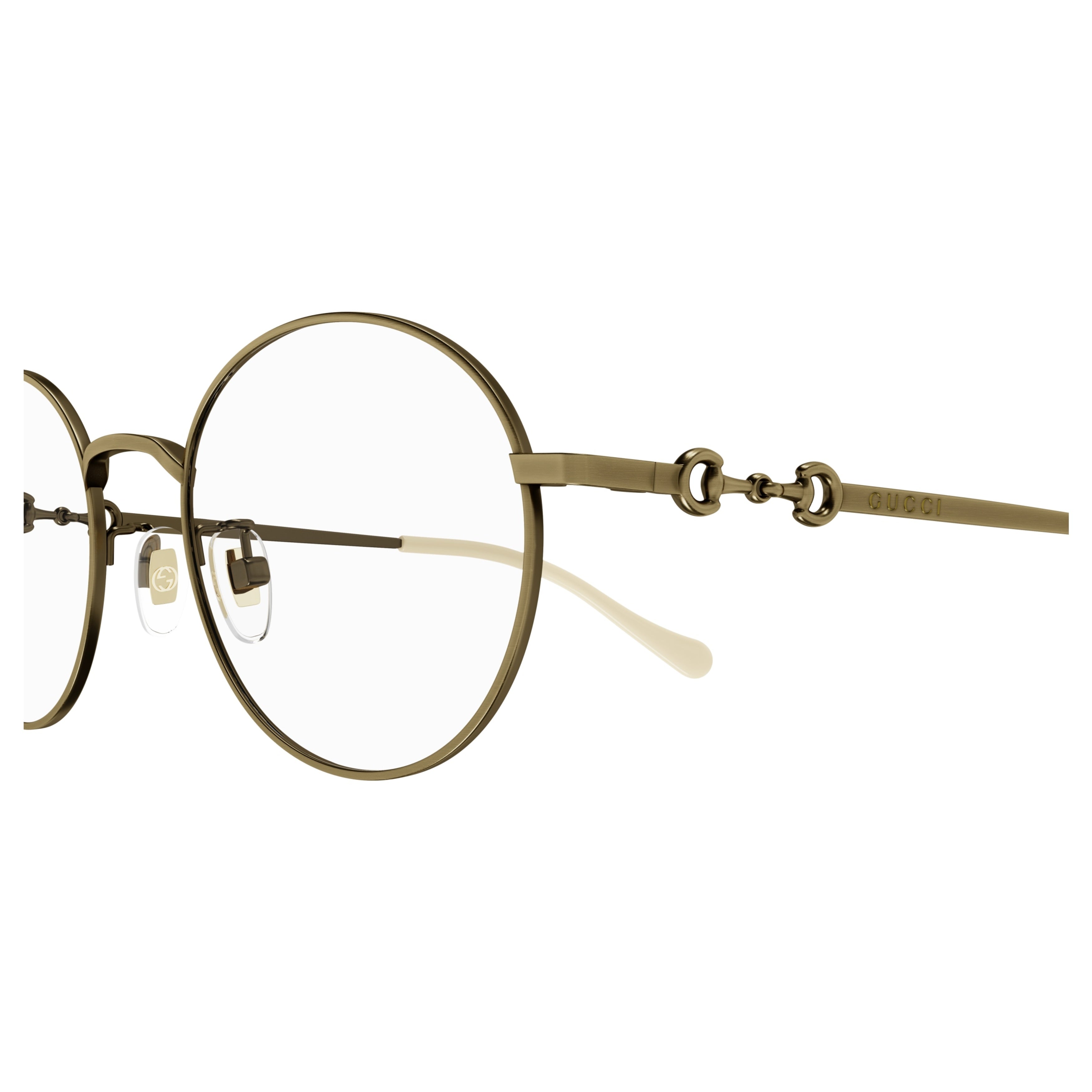 Gg1228oj Round Titanium Eyeglasses