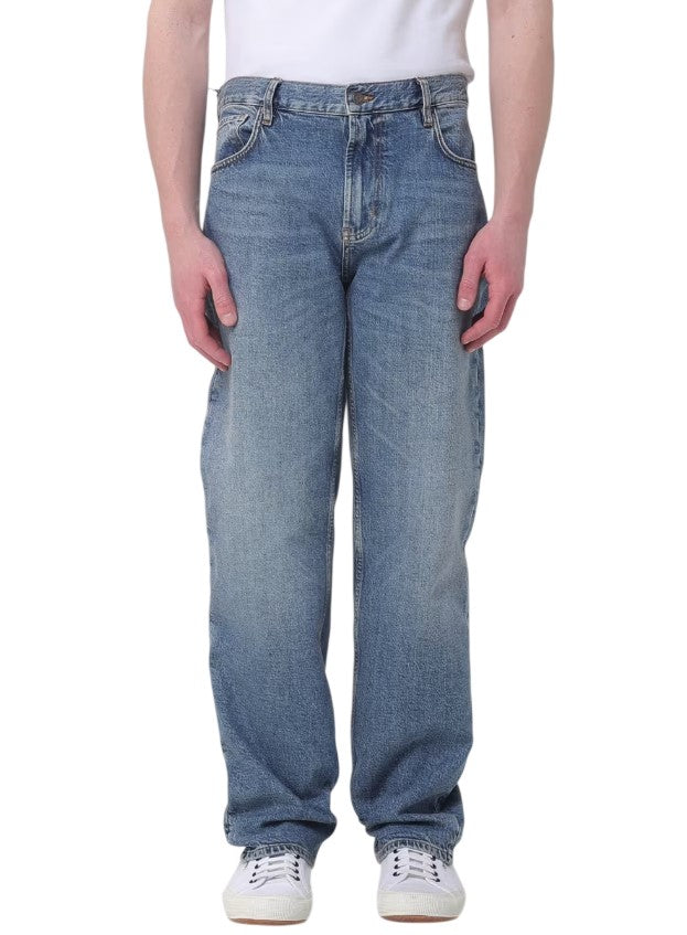 Classic Design 5 Pocket Cotton Jeans