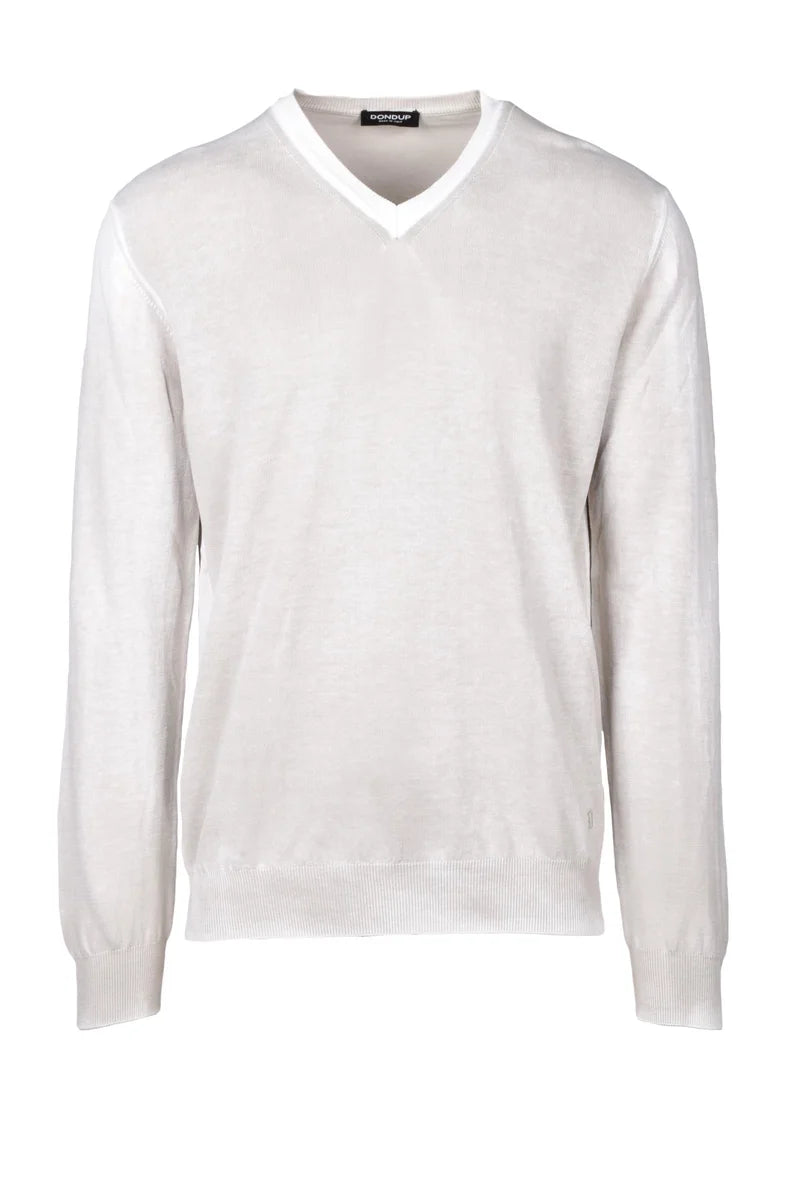 Cotton Sweater Beige - Men