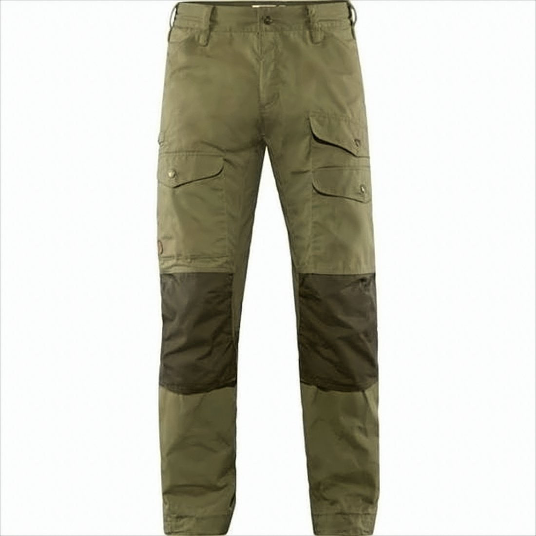 Straight-Fit Utility Pants With Reinforced Design