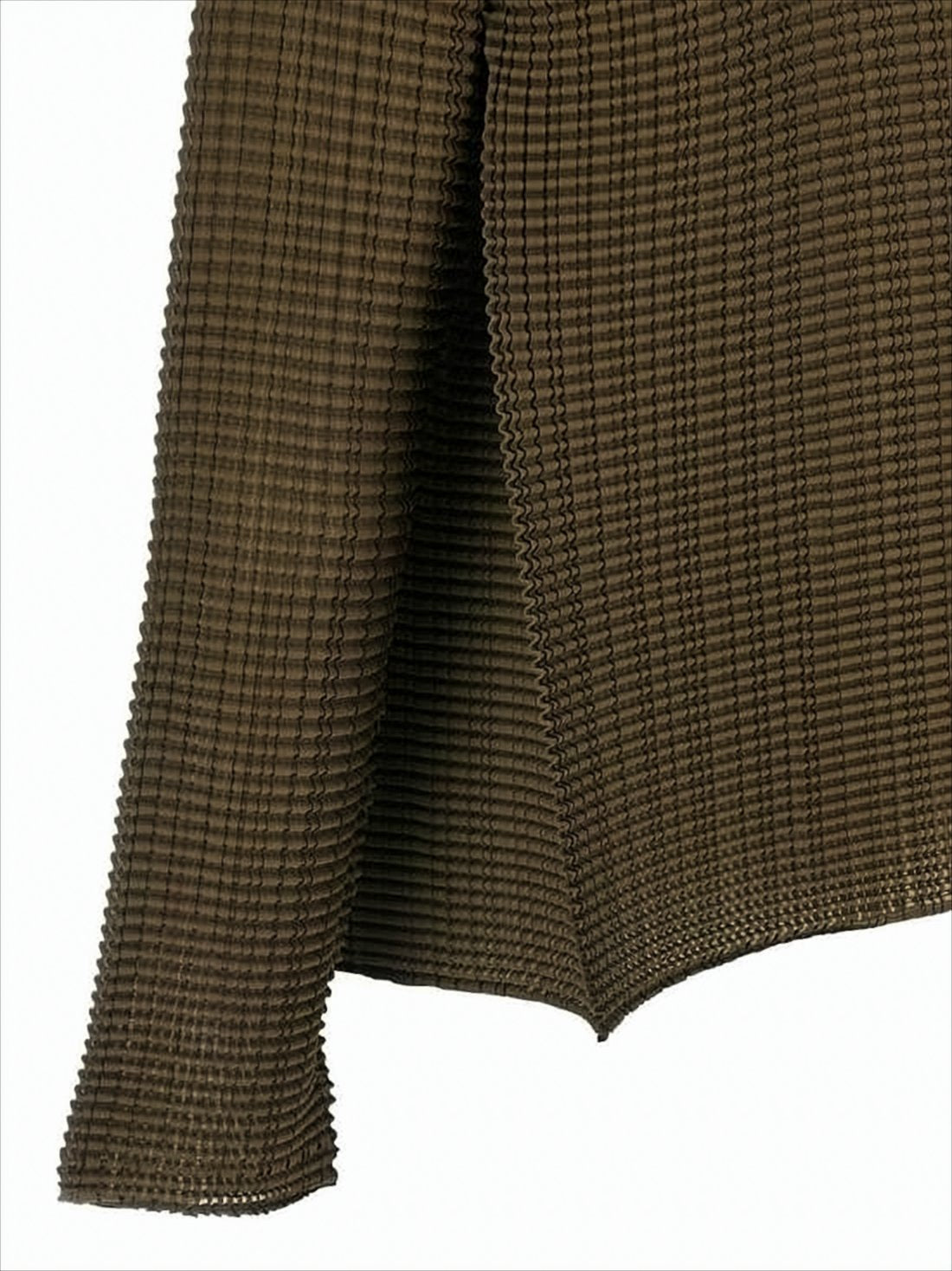 Textured Pleated Shirt