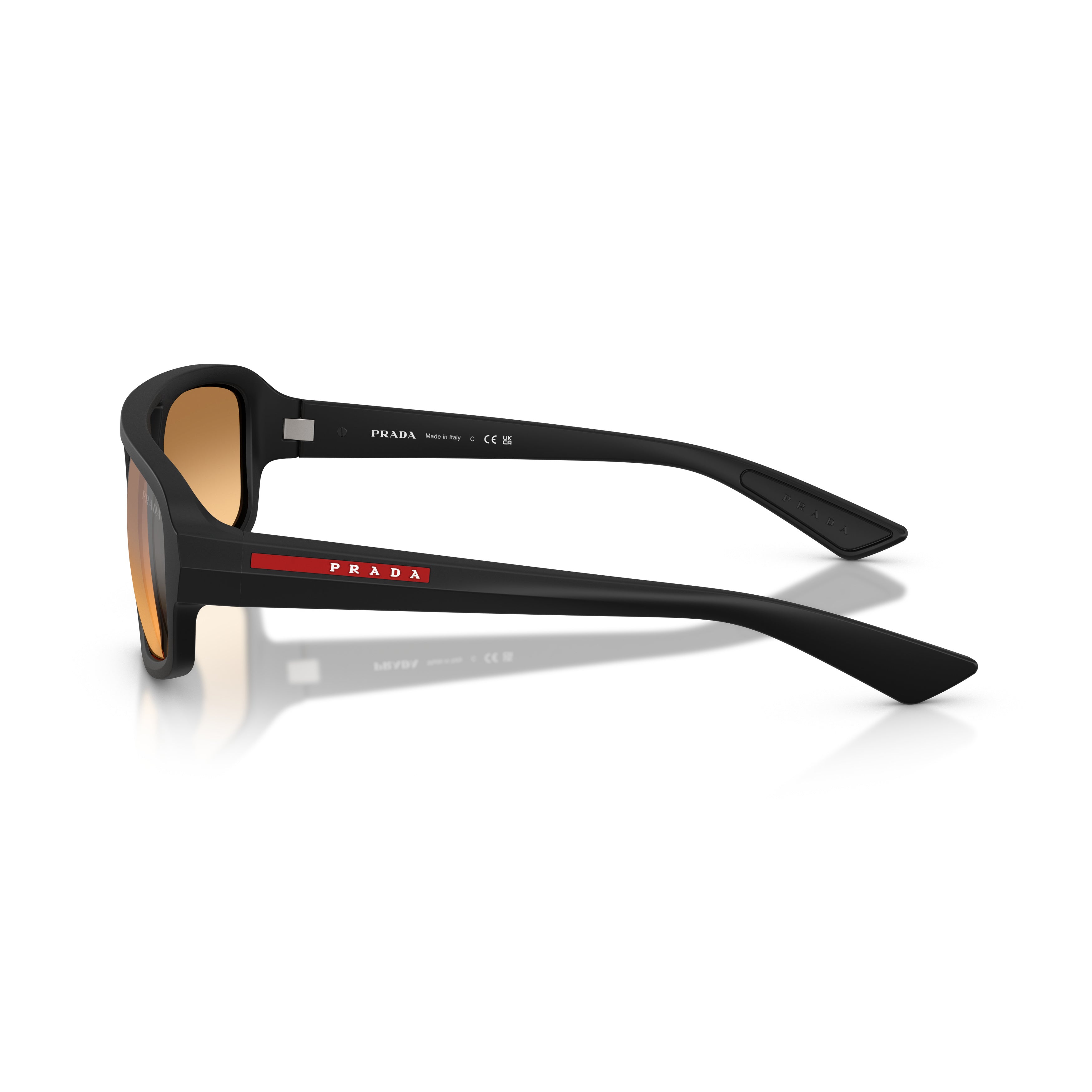 0ps B11su Rectangular Matte Black Sunglasses