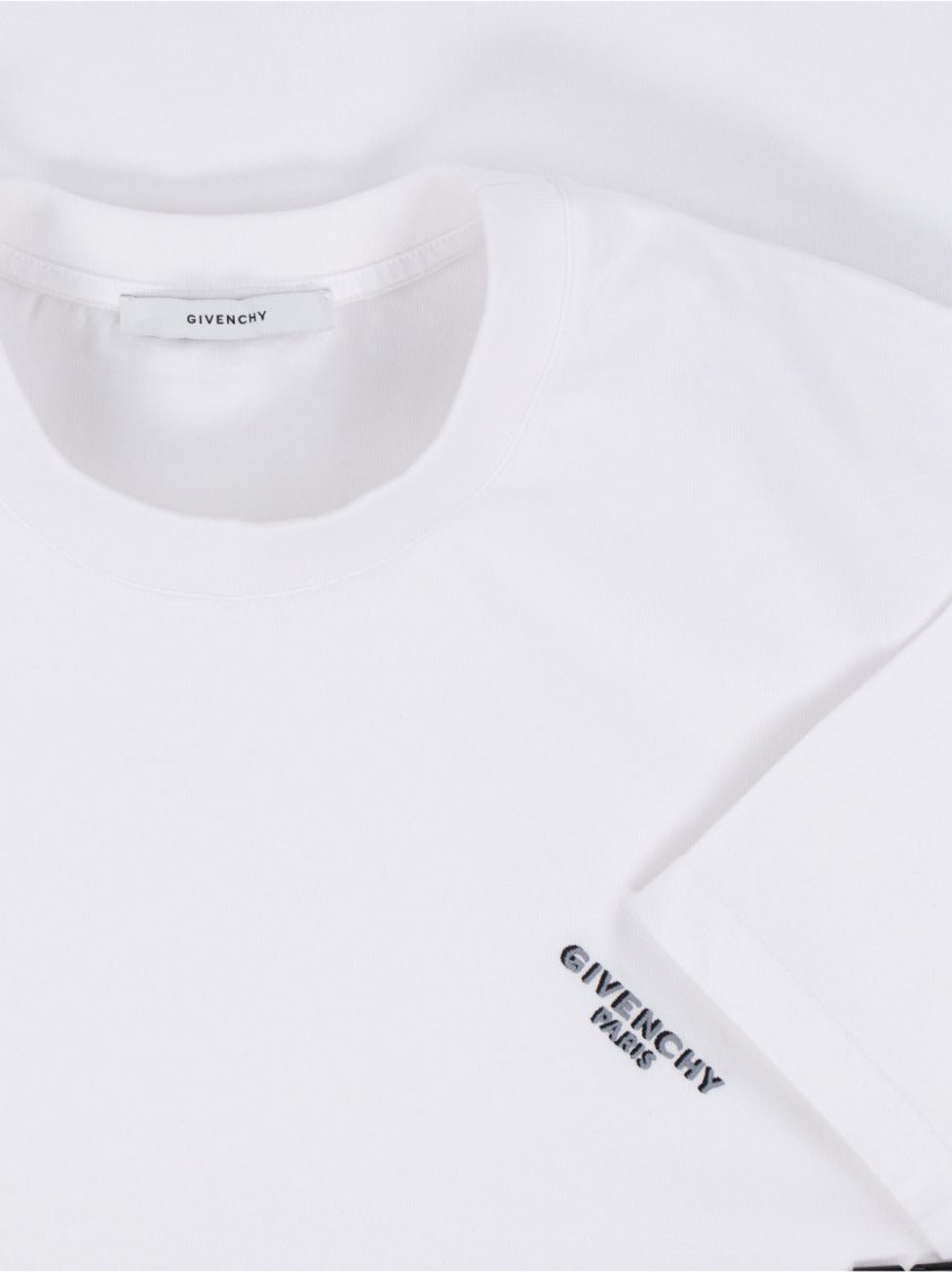 Print Logo T-Shirt – White
