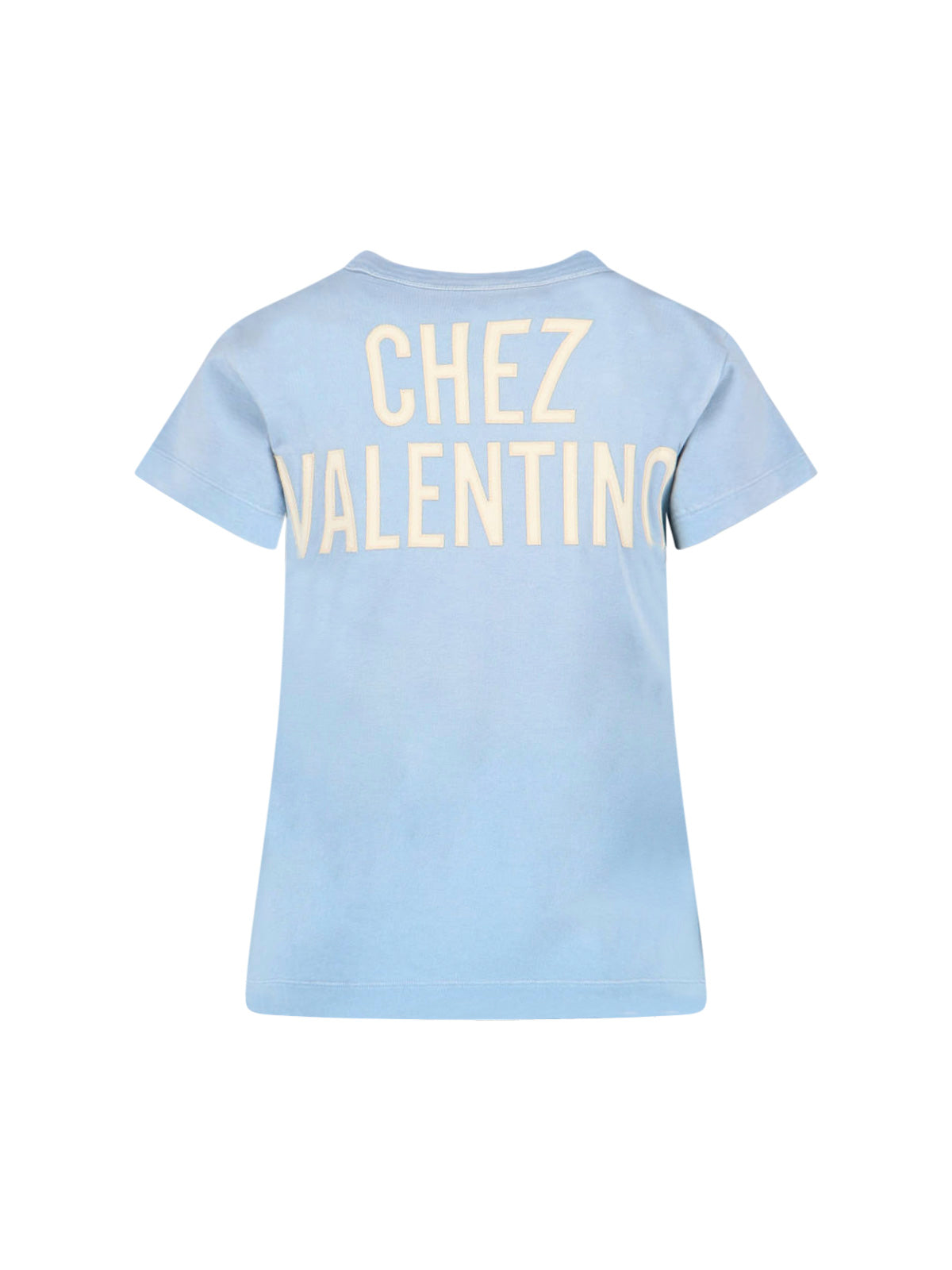 "Chez" T-shirt Light Blue