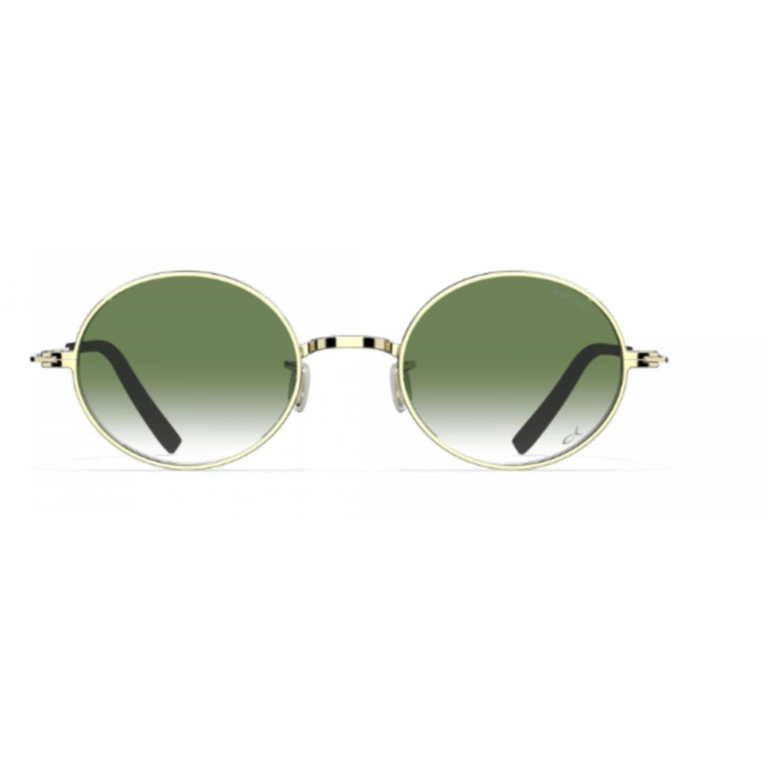 Bf1037 Tahoe Round Titanium Sunglasses with Gradient Lenses