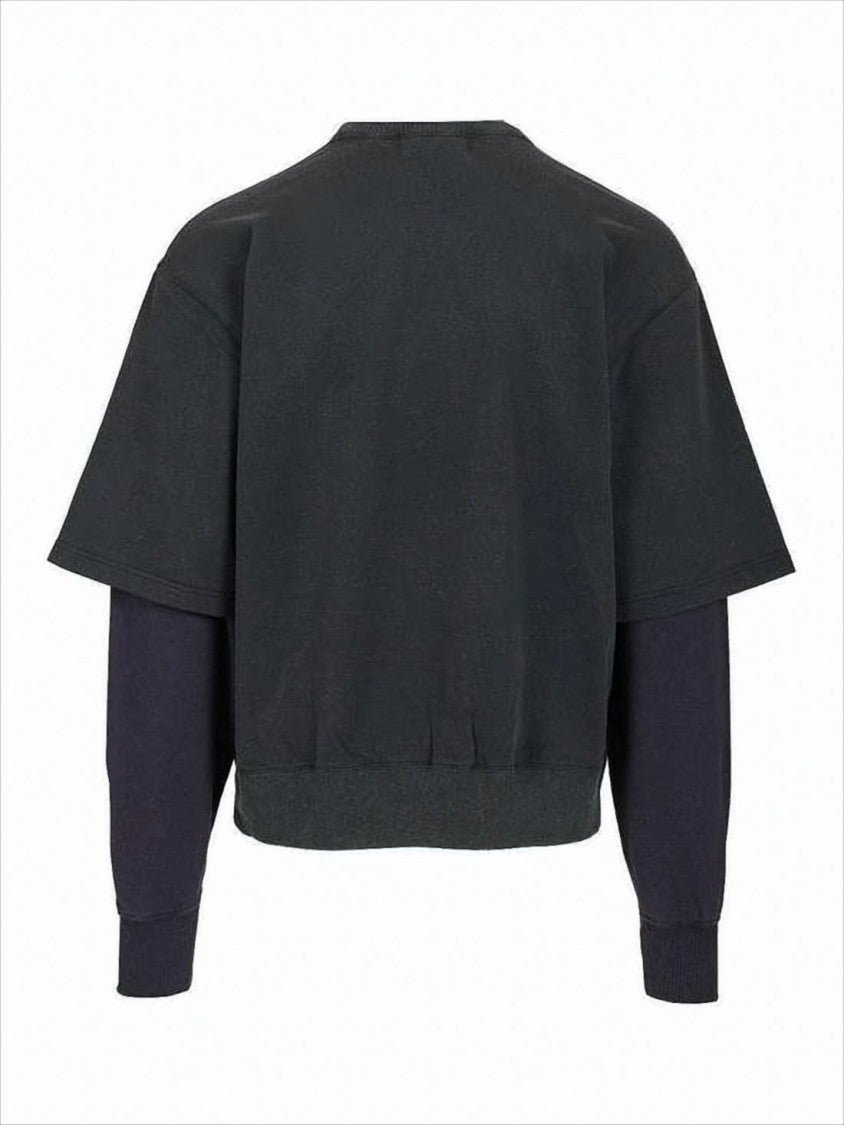 Layered Long-Sleeve Top