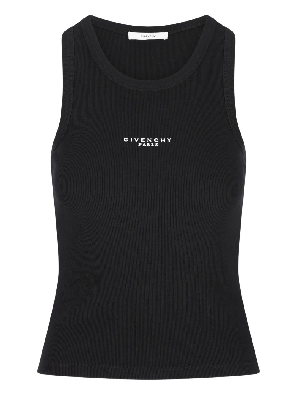 Fitted Sleeveless Ribbed Top