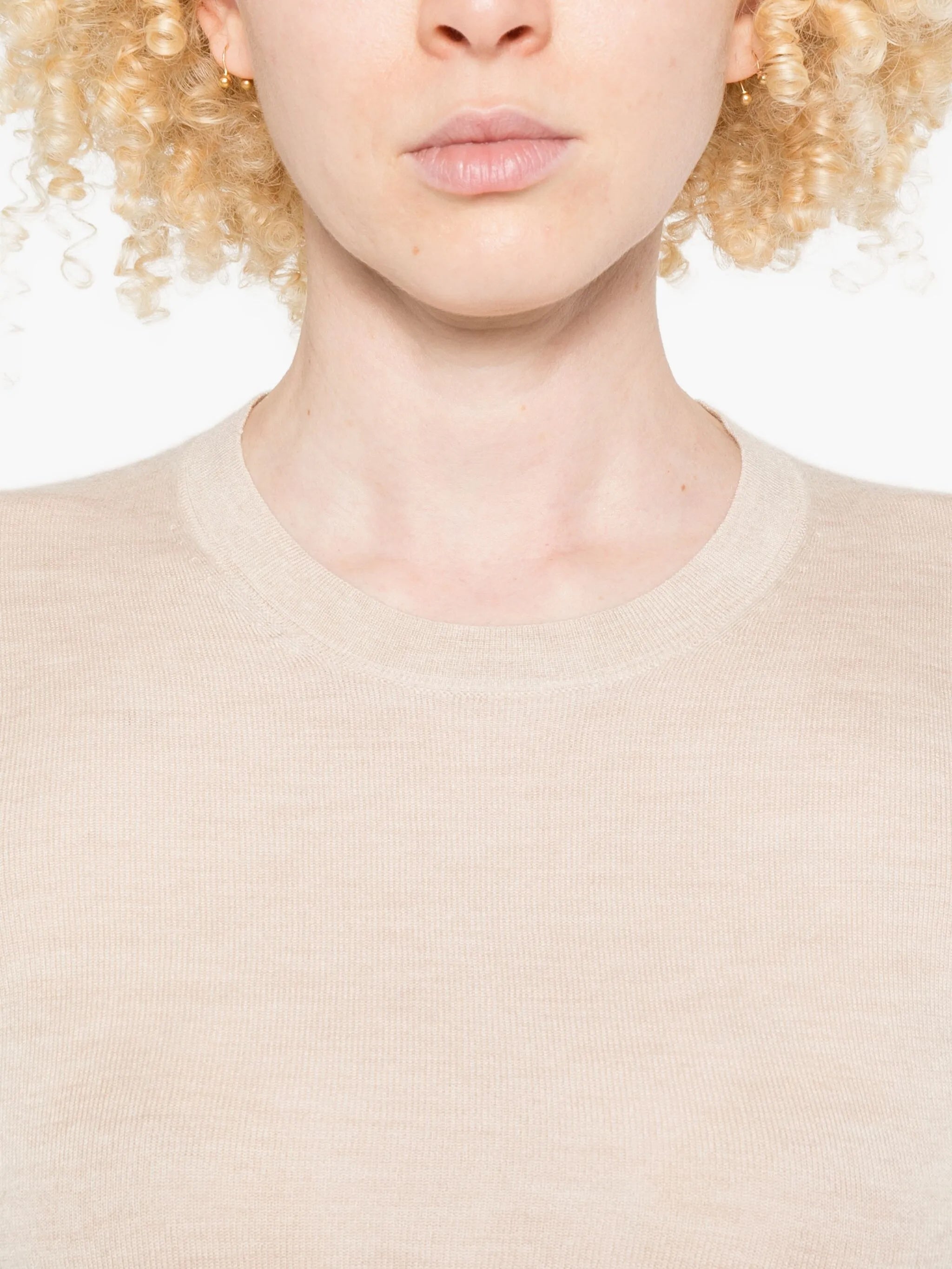 Black Ilona Crew Neck Pullover