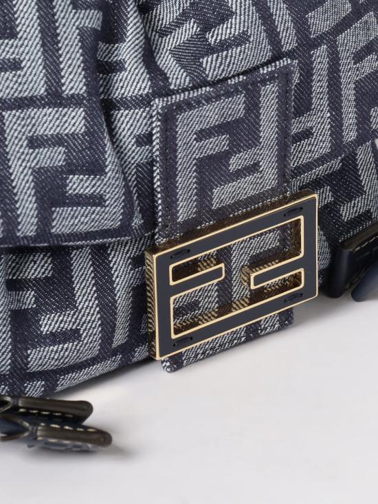 Canvas Monogram Crossbody Bag