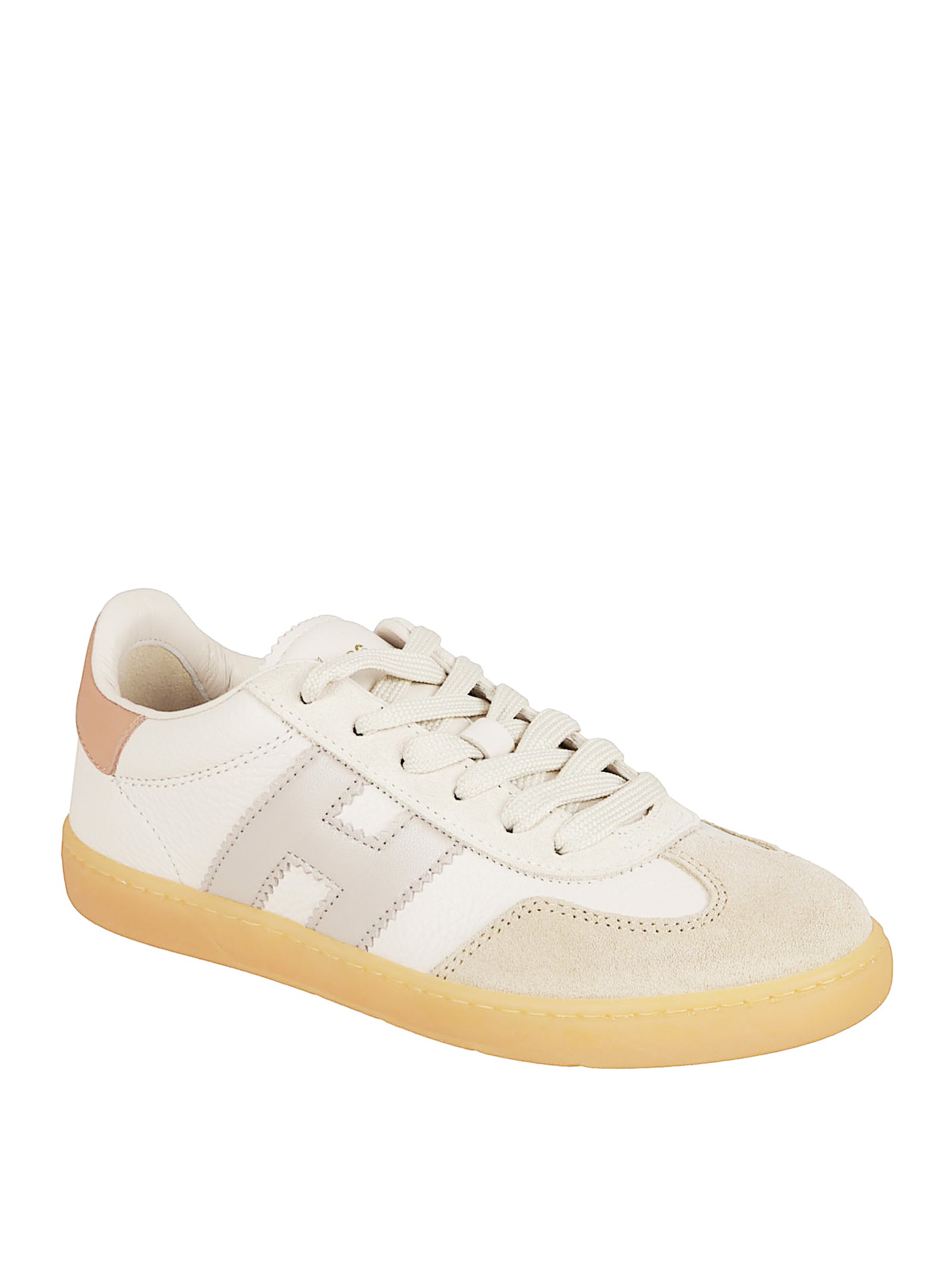 Cool Sneakers with Leather Upper