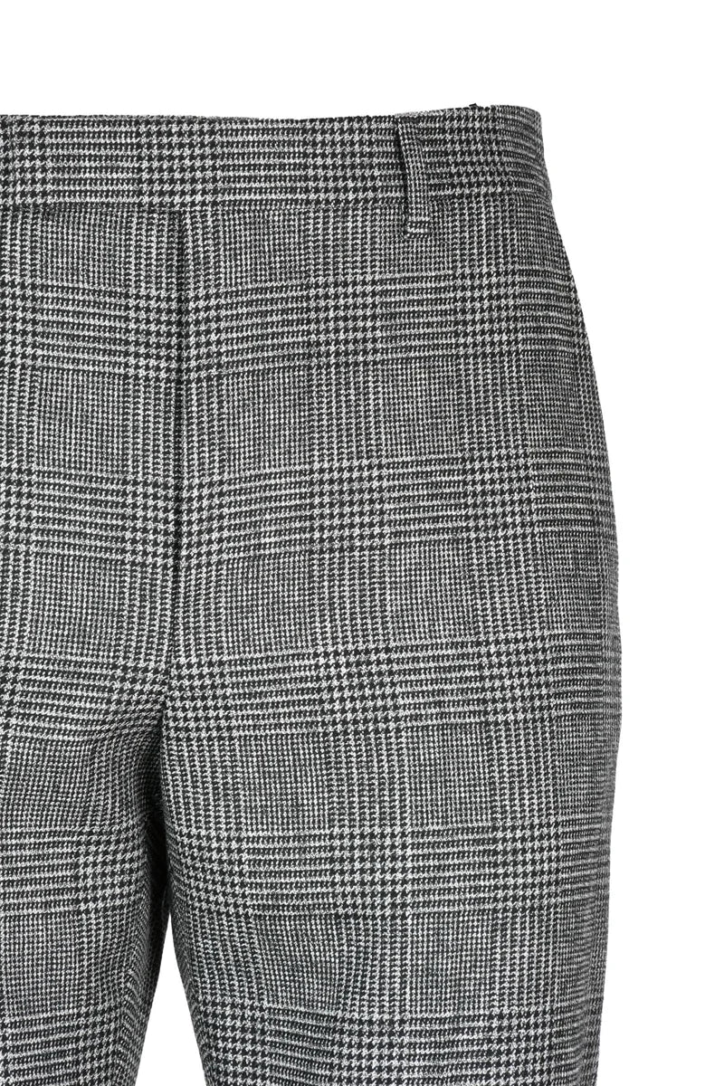 Classic Wool Trousers - Grey