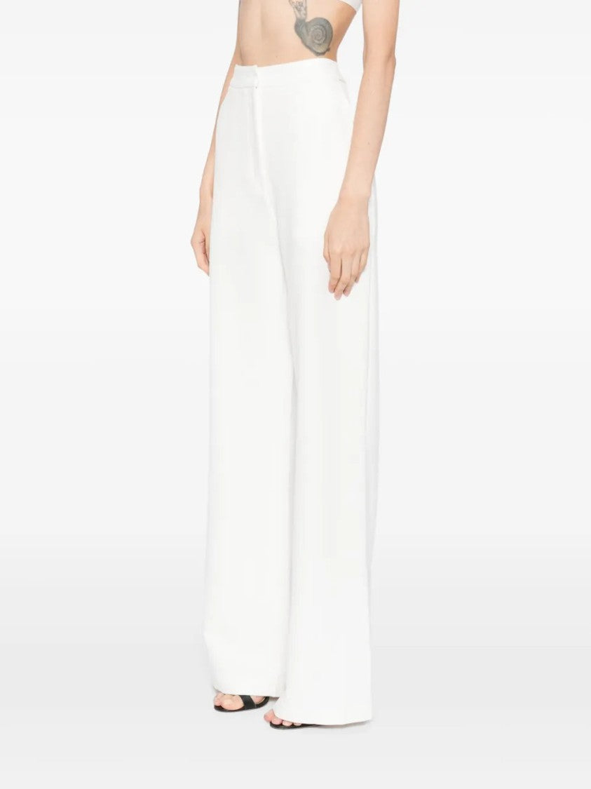 Wide-Leg Tailored Pants With Practical Pockets