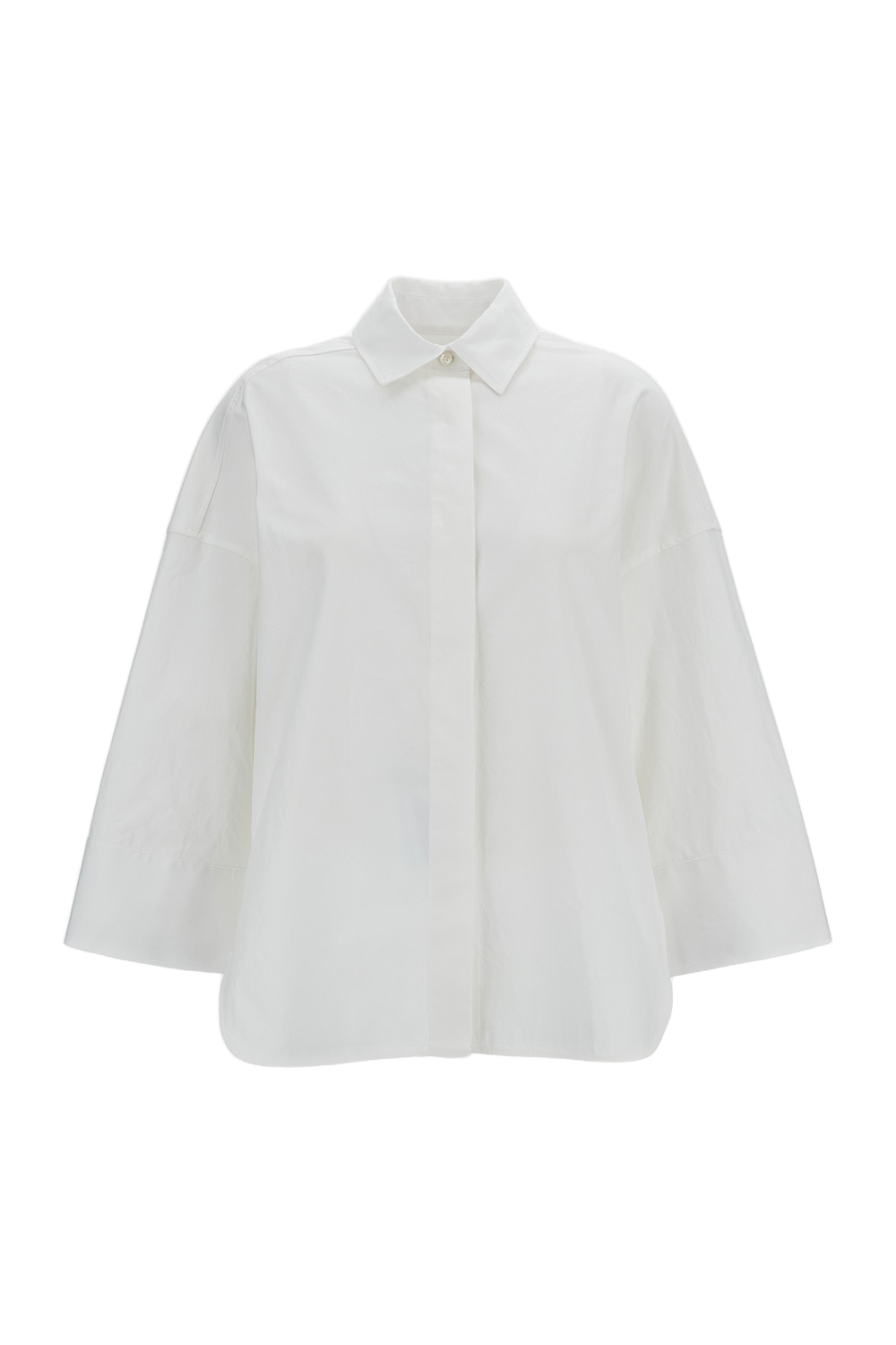 Long-Sleeve Cotton Shirt