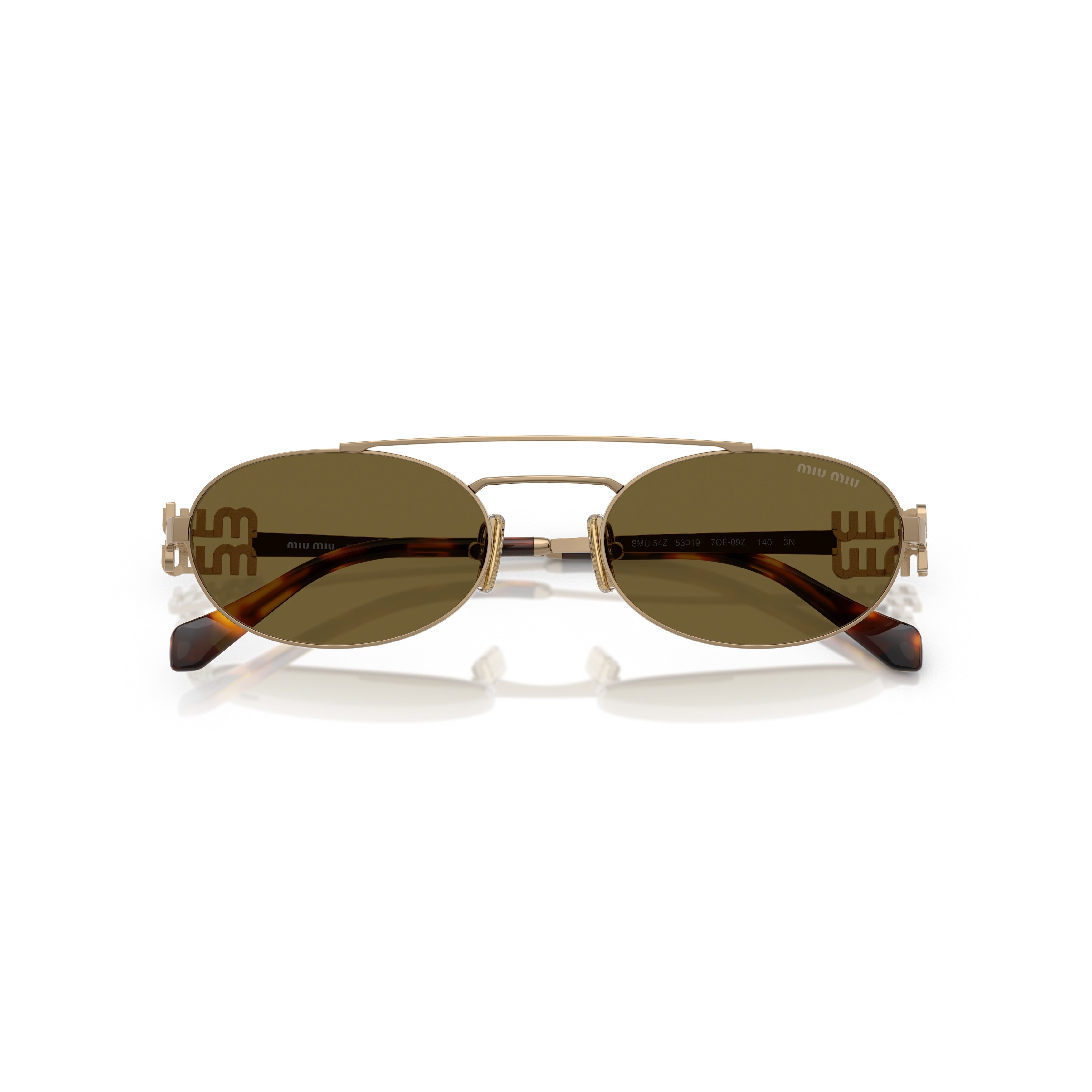 0mu 54zs Oval Lens Sunglasses