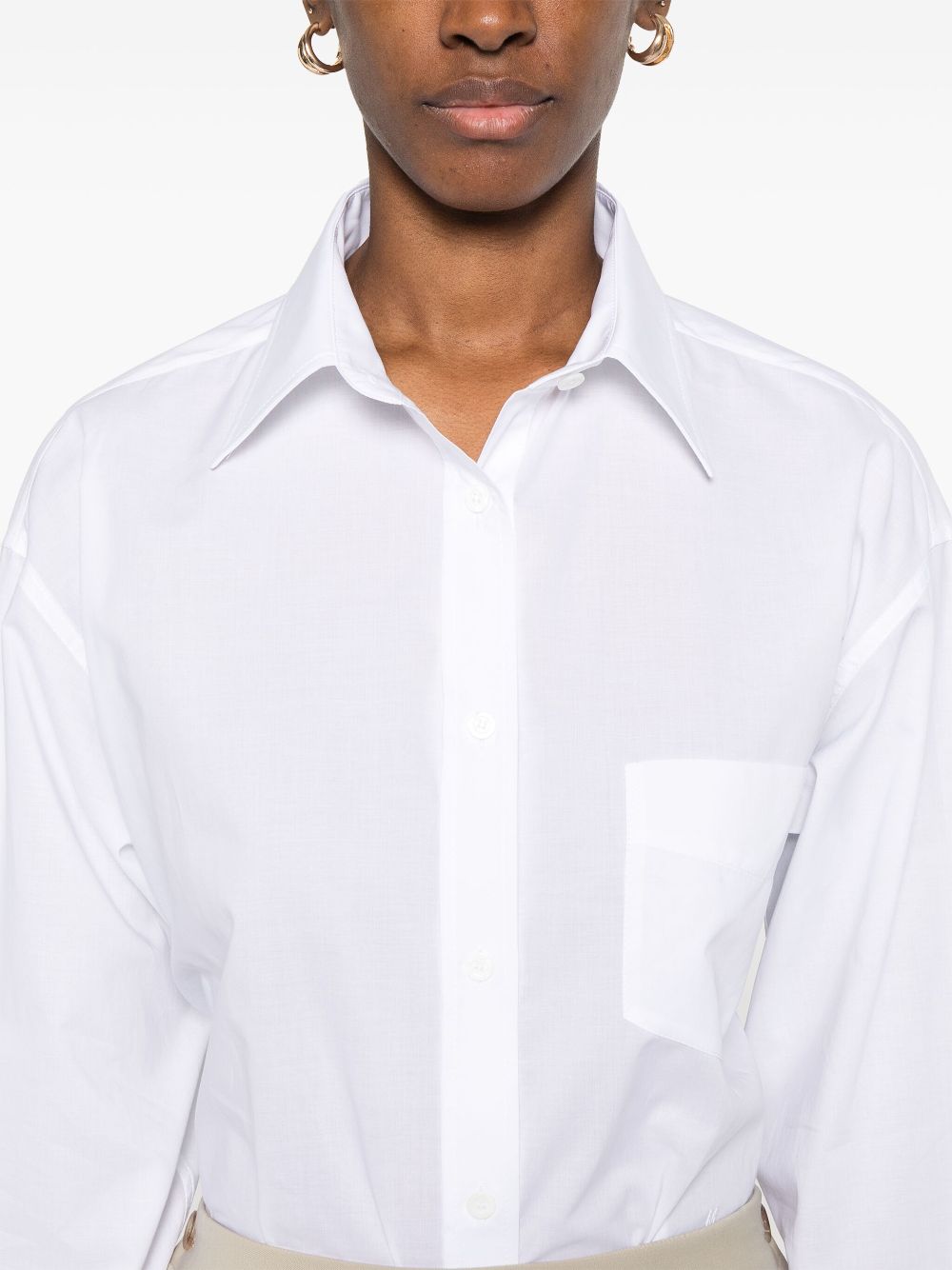 Curved Hem Shirt