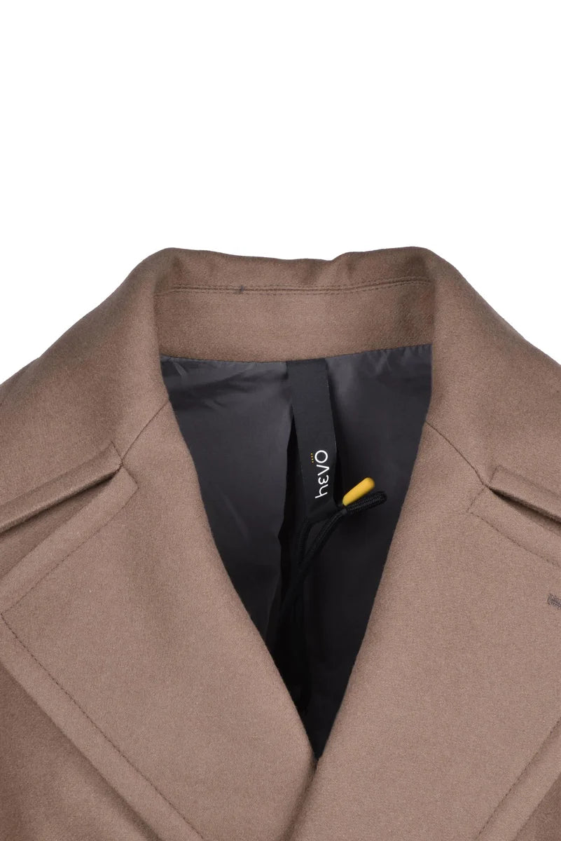 Unstructured Coat - Brown