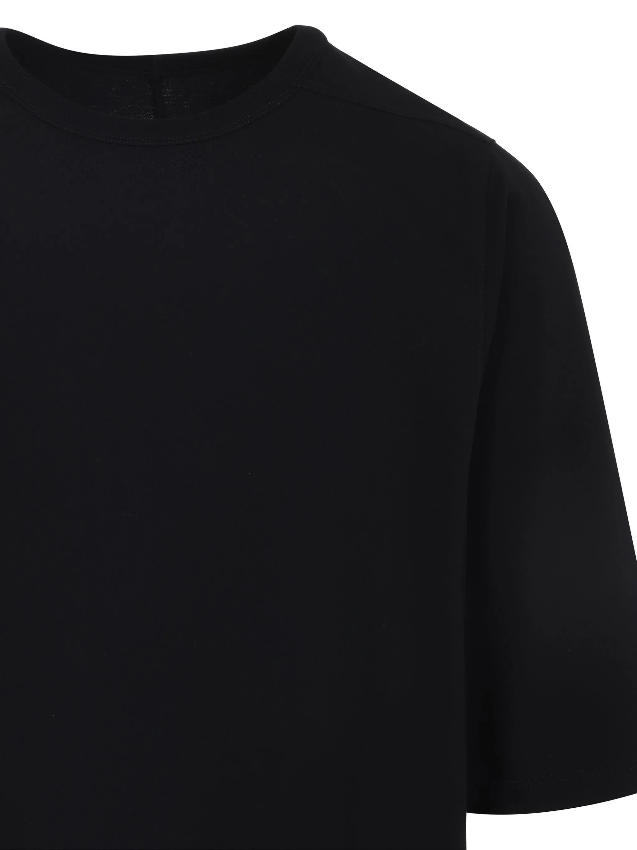 Jumbo Oversized Black Cotton T-Shirt