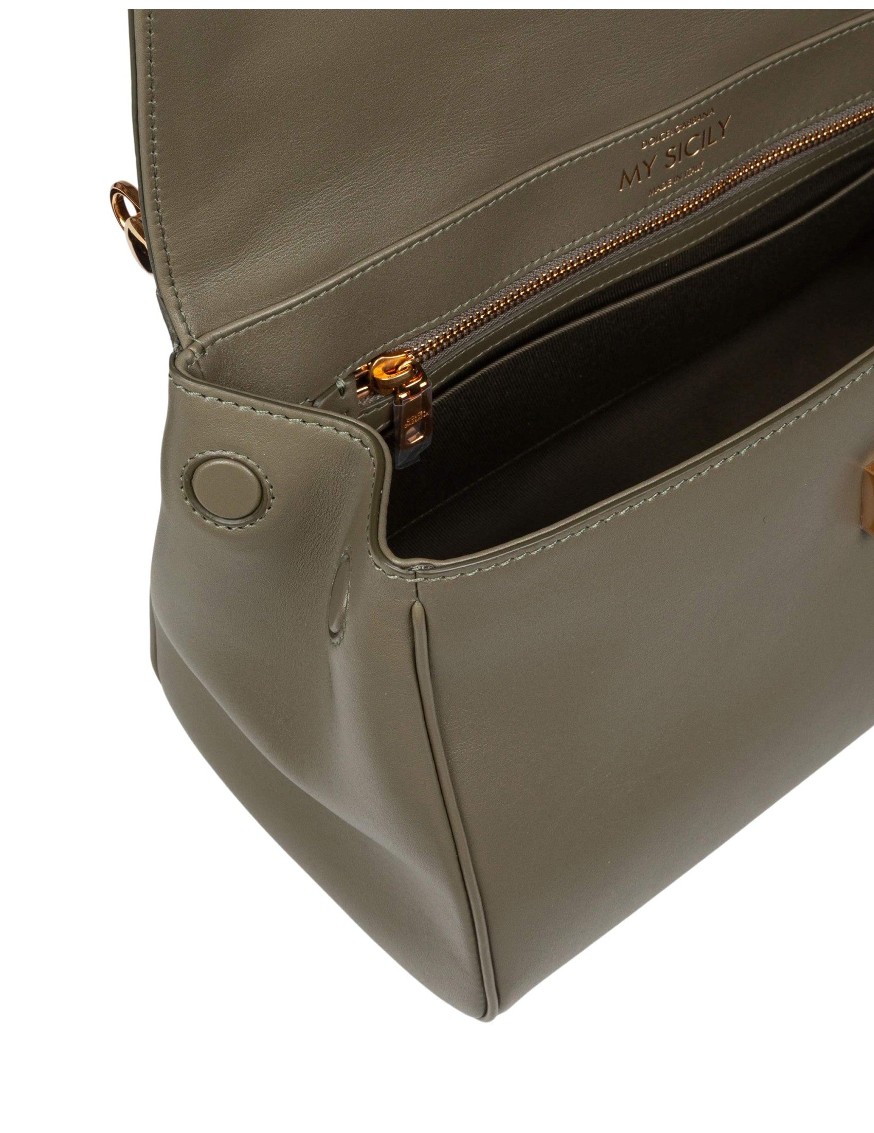 Vintage My Sicily Caramel Leather Bag