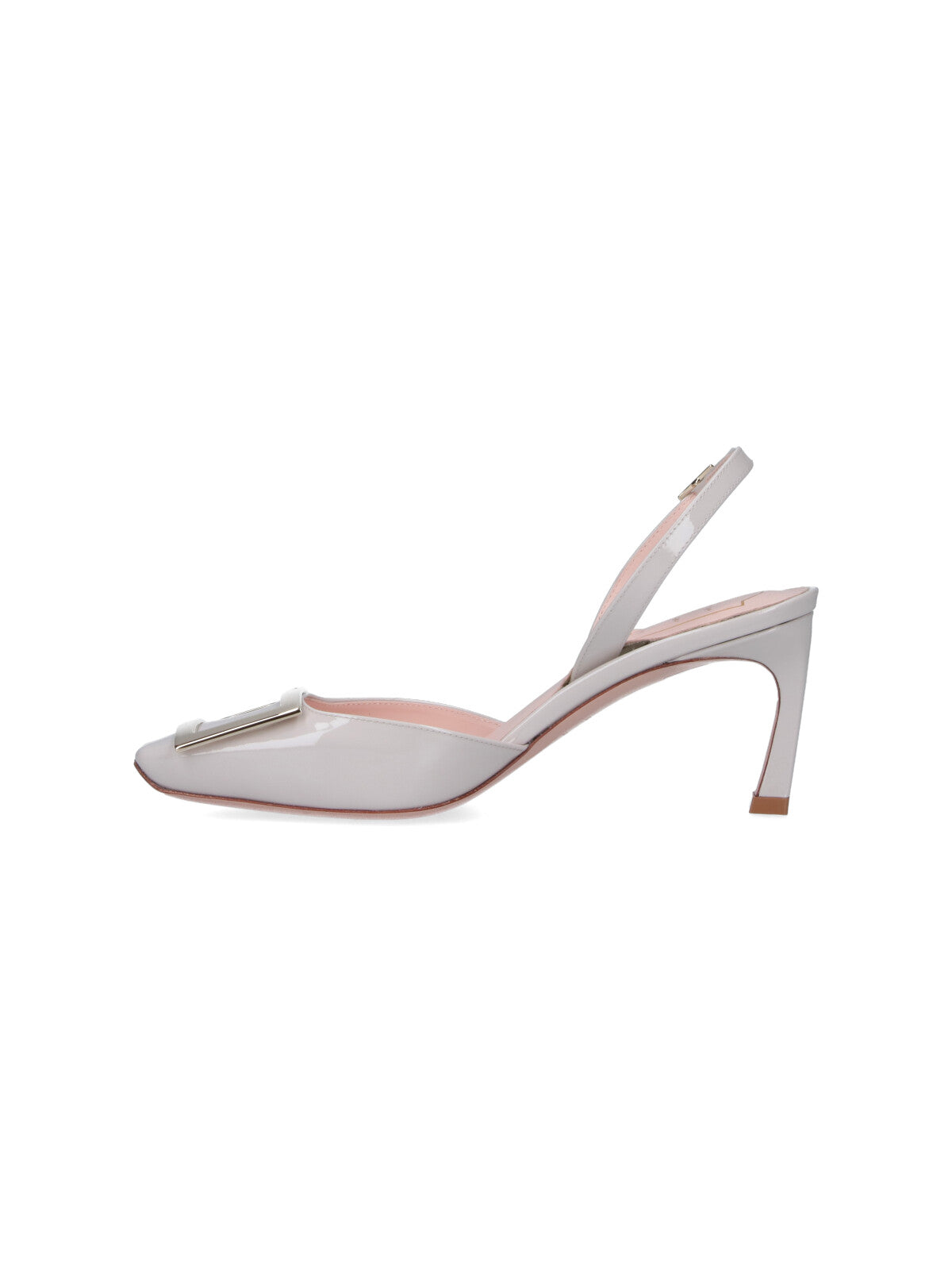 Pumps "Trompette" with Square Toe