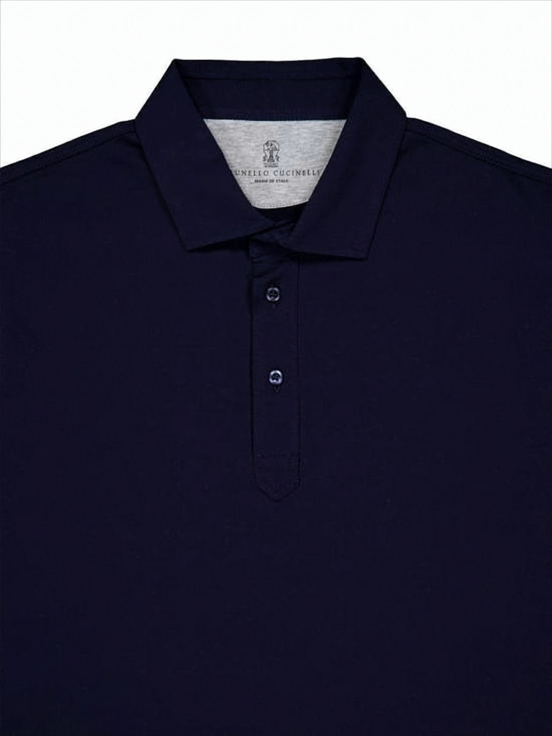 Short-Sleeve Polo Shirt with Traditional Collar