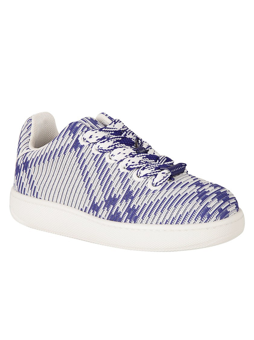 Textured Pattern Sneakers With Dynamic Print