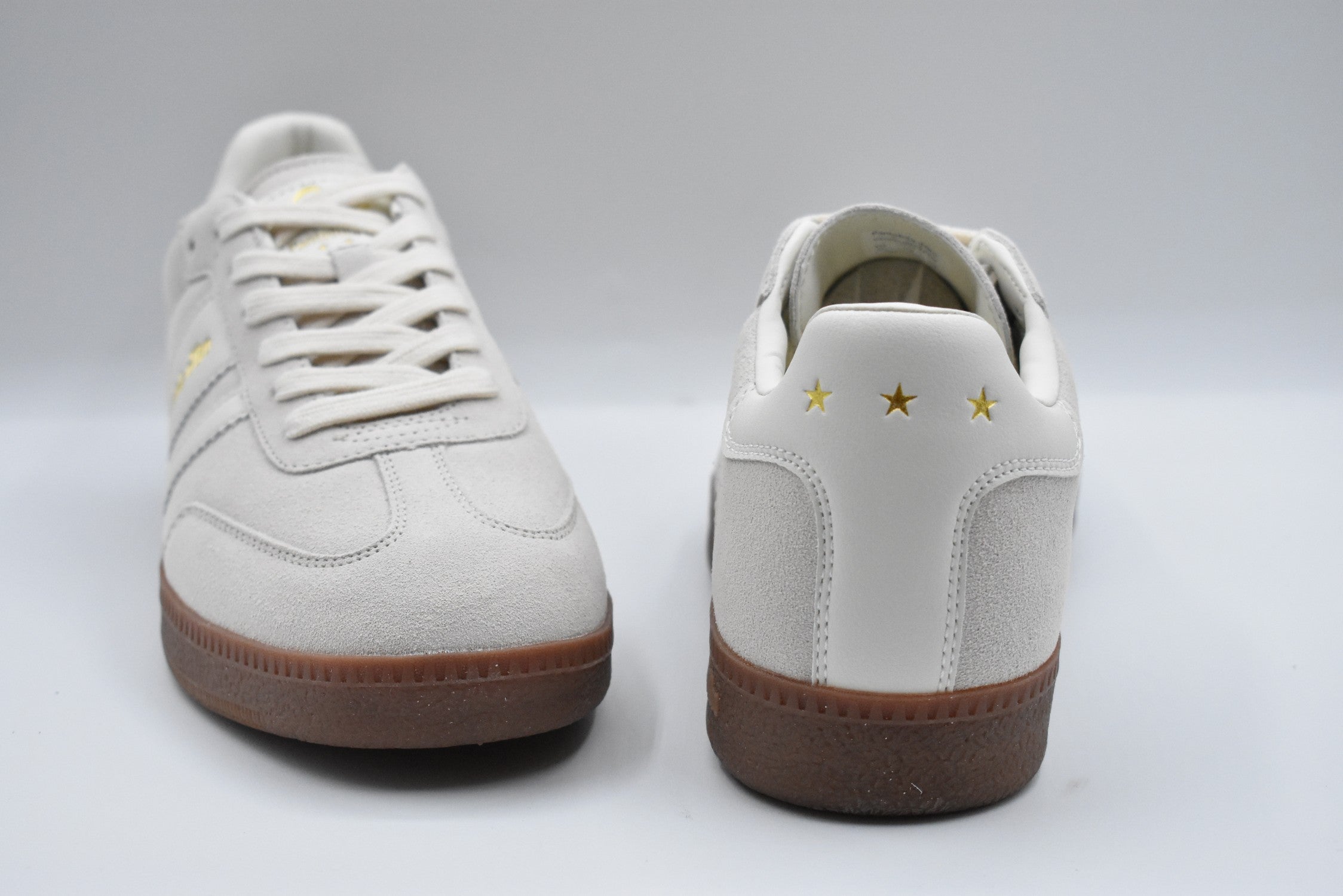 Low-Top Sneakers with Leather Upper