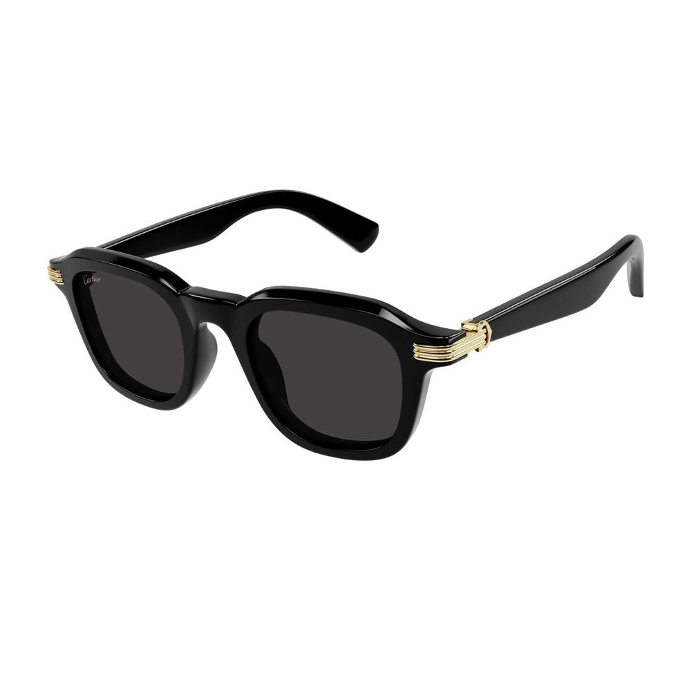 Ct0536S Linea Première De Square Black Acetate Sunglasses