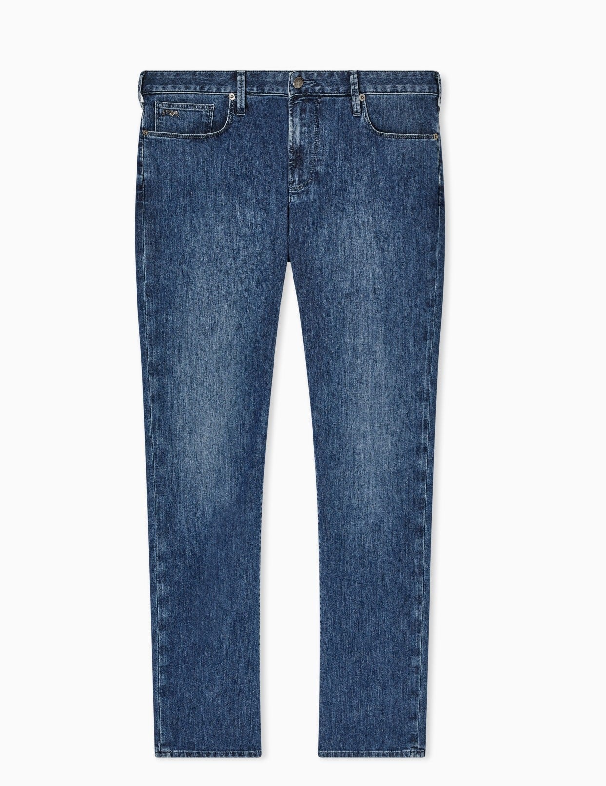 Low Waist 5 Pocket Denim Jeans