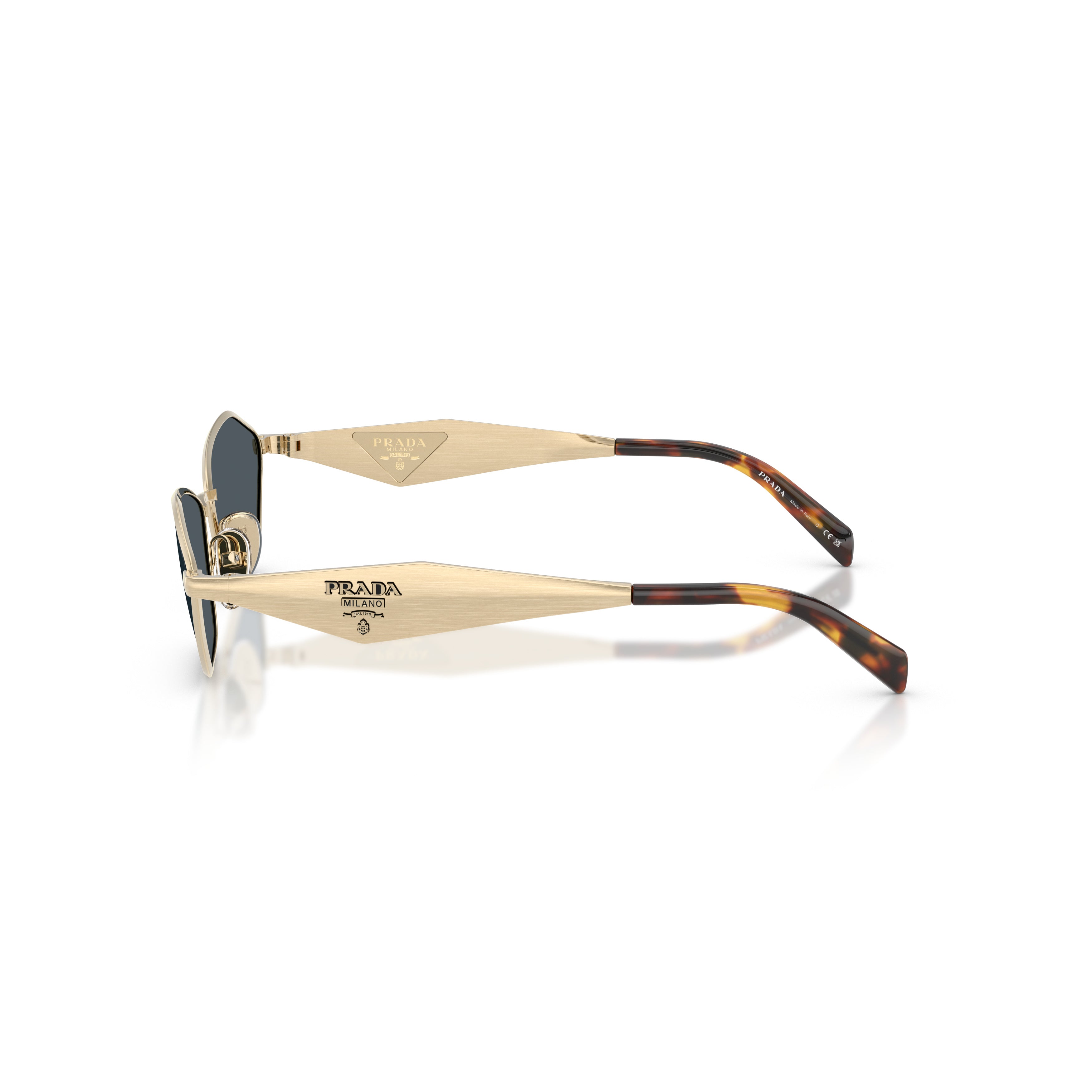 0pr D50s Angular Gold Sunglasses