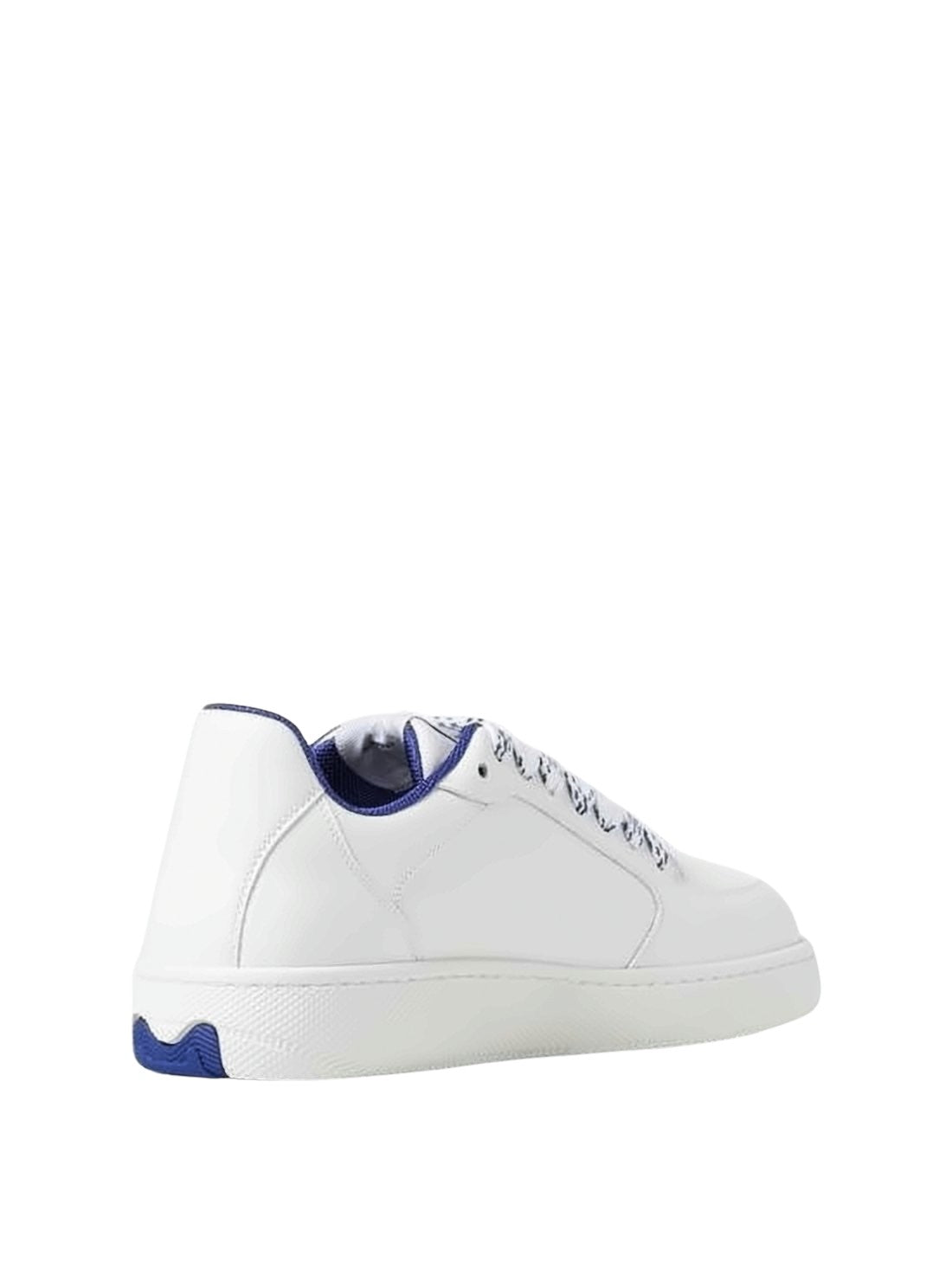 Low-Top White Leather Sneakers