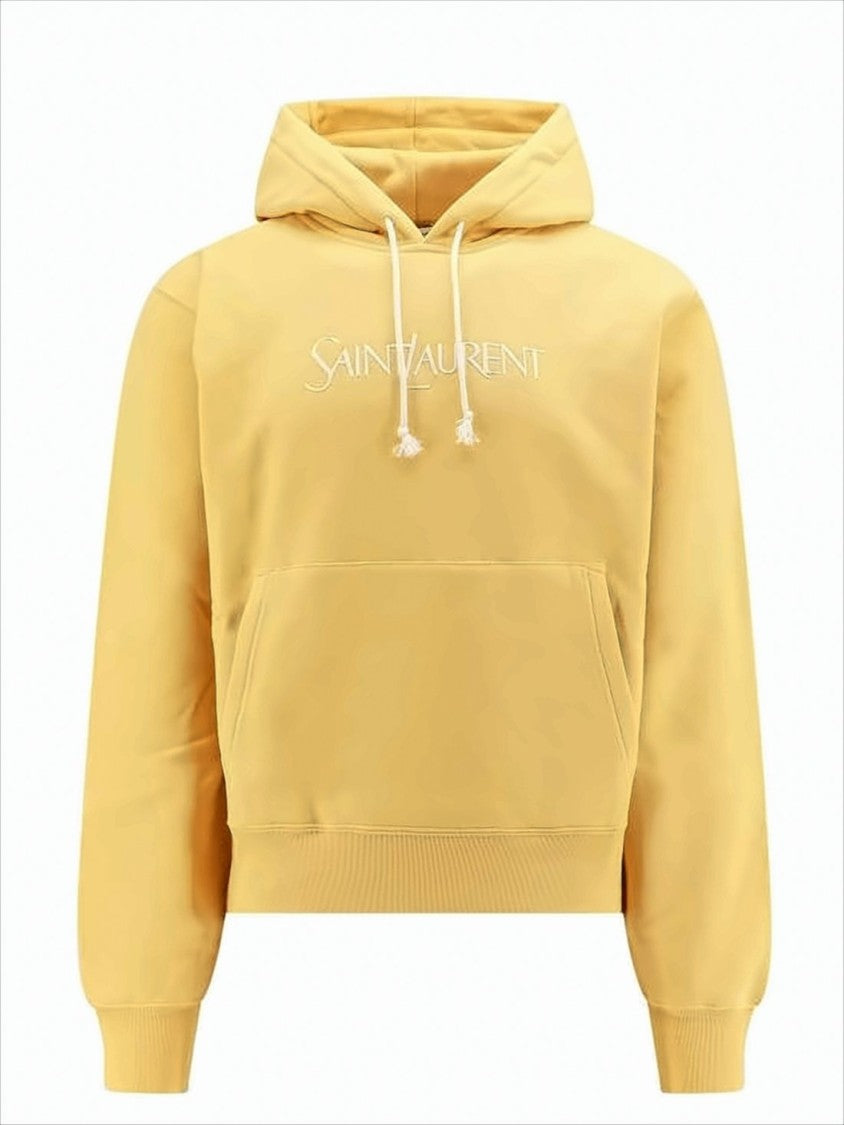 Relaxed Fit Organic Cotton Hoodie with Bold Logo