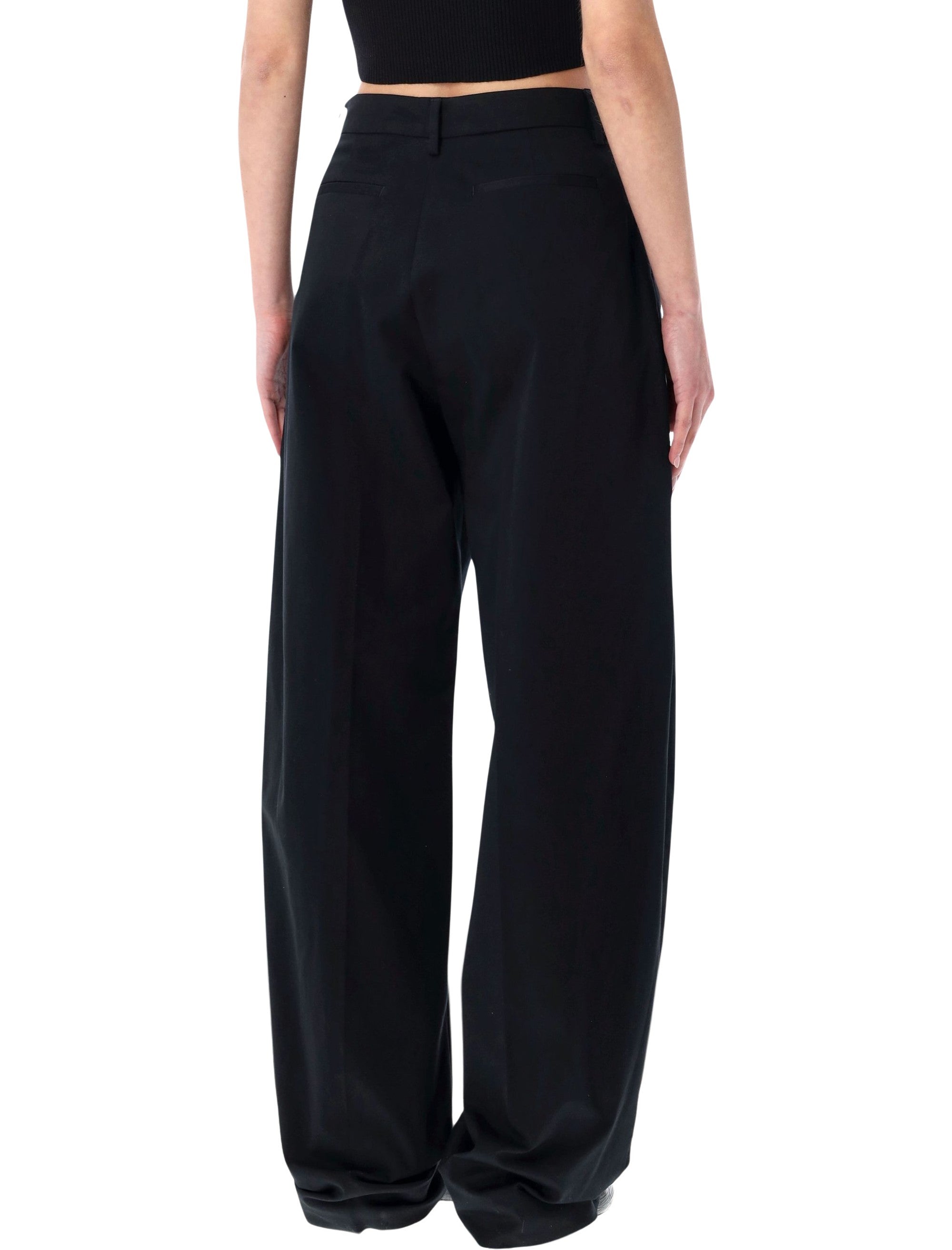 High-Waist Straight Dina Pants