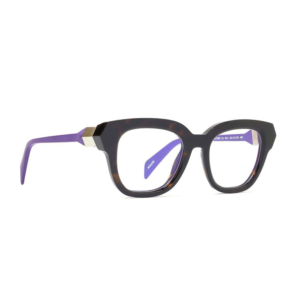 Creature 122 Squared Dark Havana Acetate Sunglasses