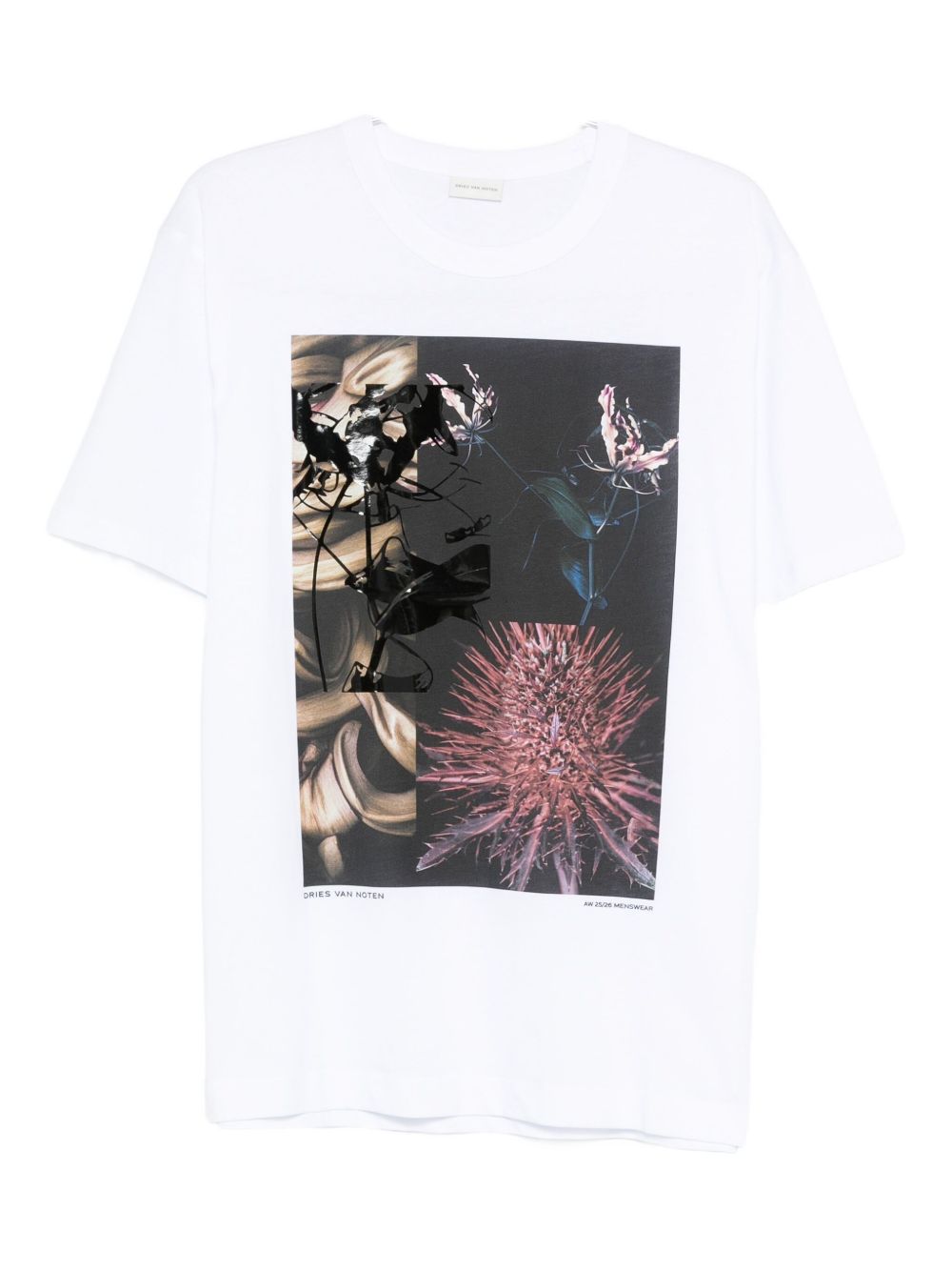 Short-Sleeved Crew Neck T-Shirt