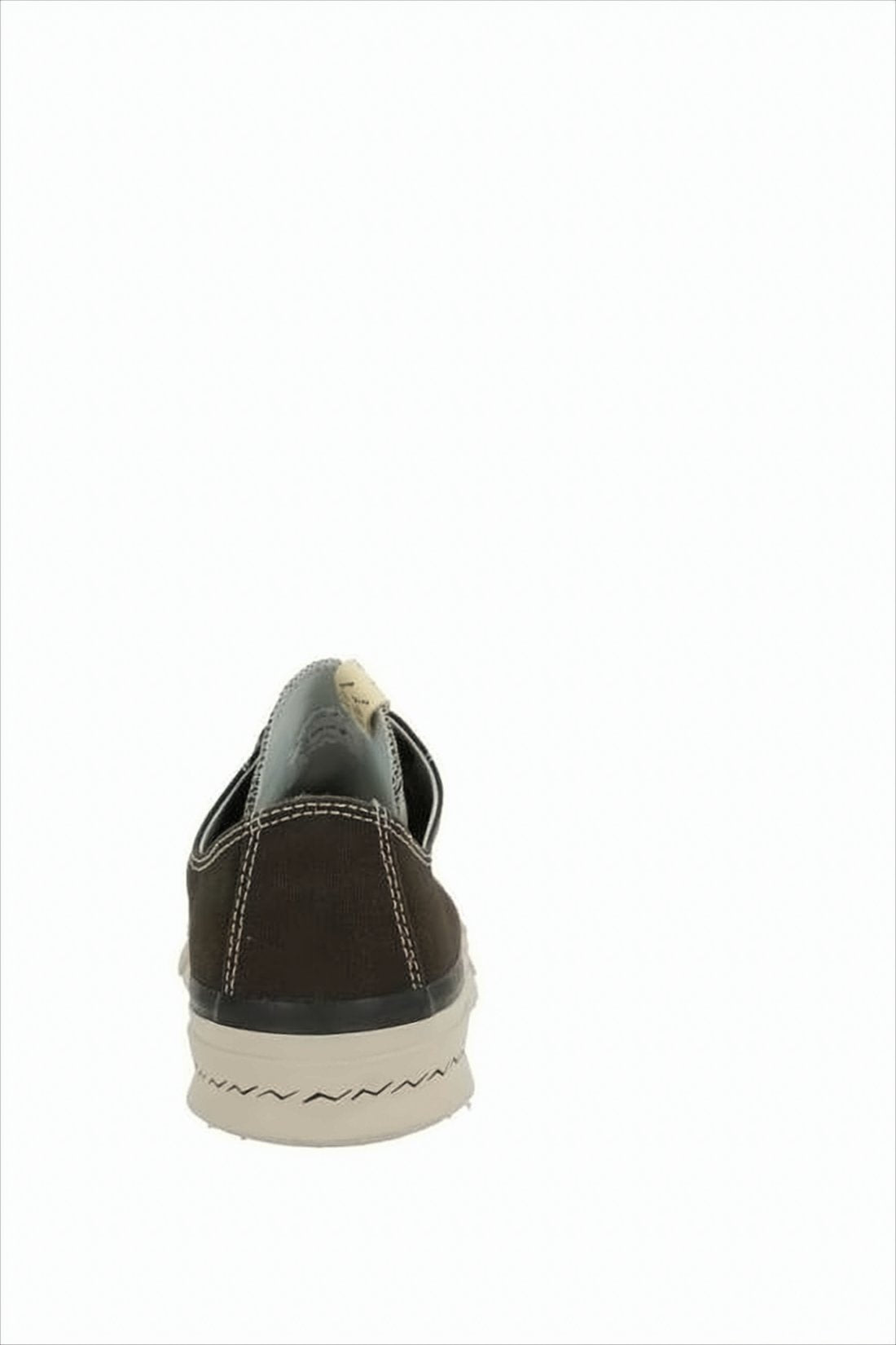 Low-Top Sneakers with Dark Cotton Upper