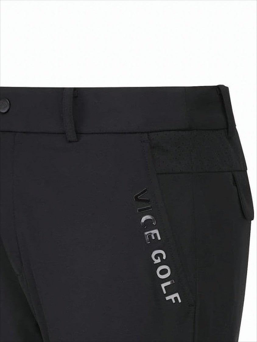 Tailored Black Straight Pants with Versatile Design