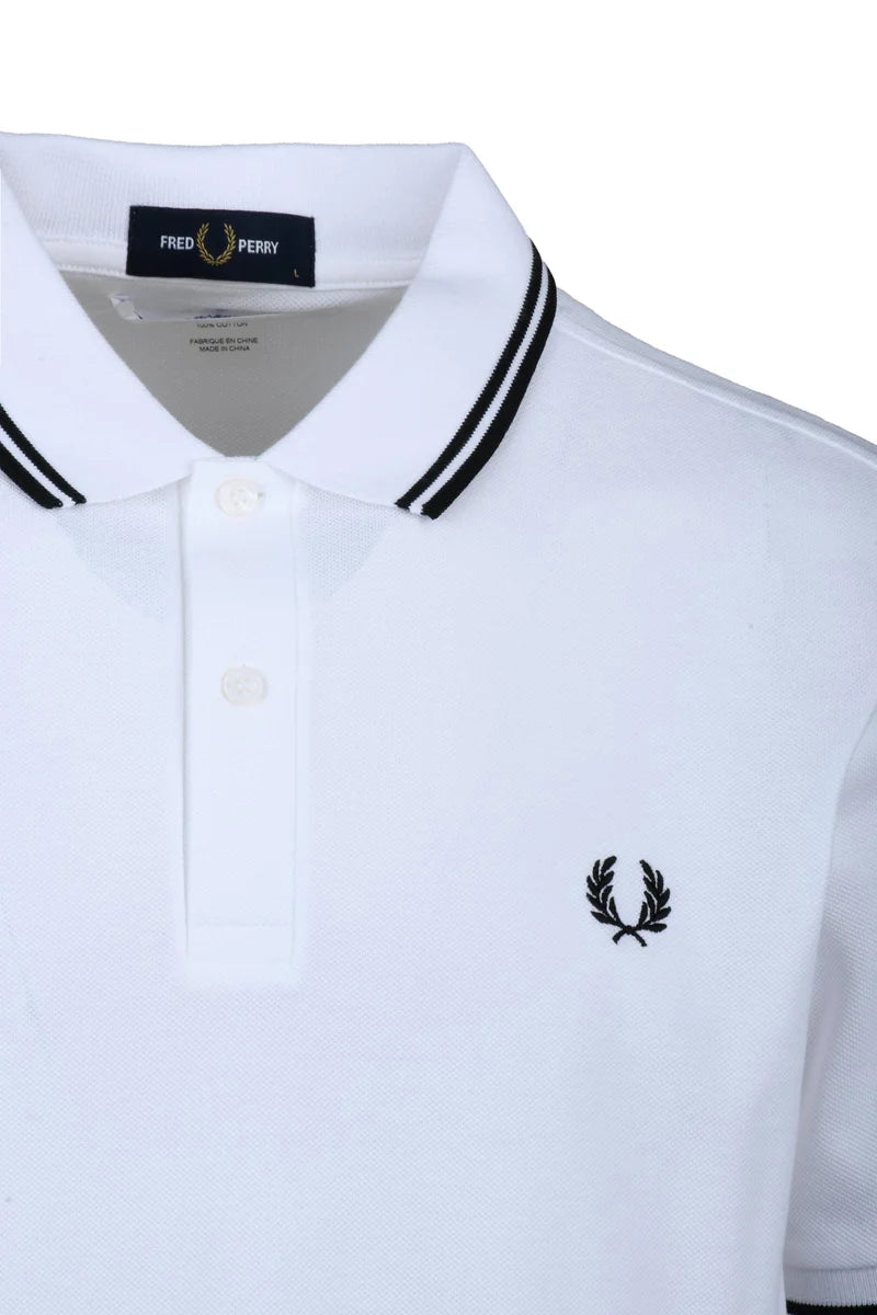 Cotton Polo - White
