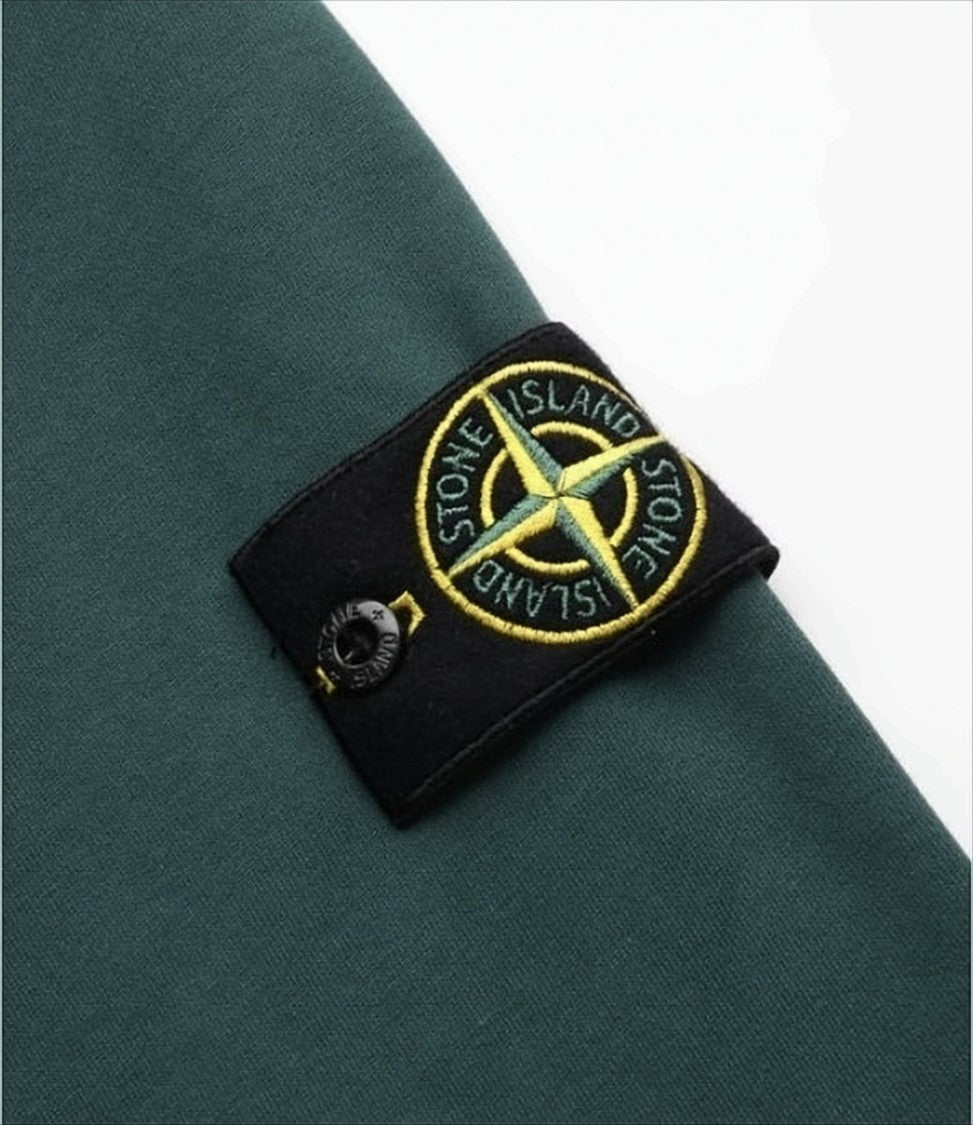 Deep Green Long-Sleeve Crewneck Sweatshirt