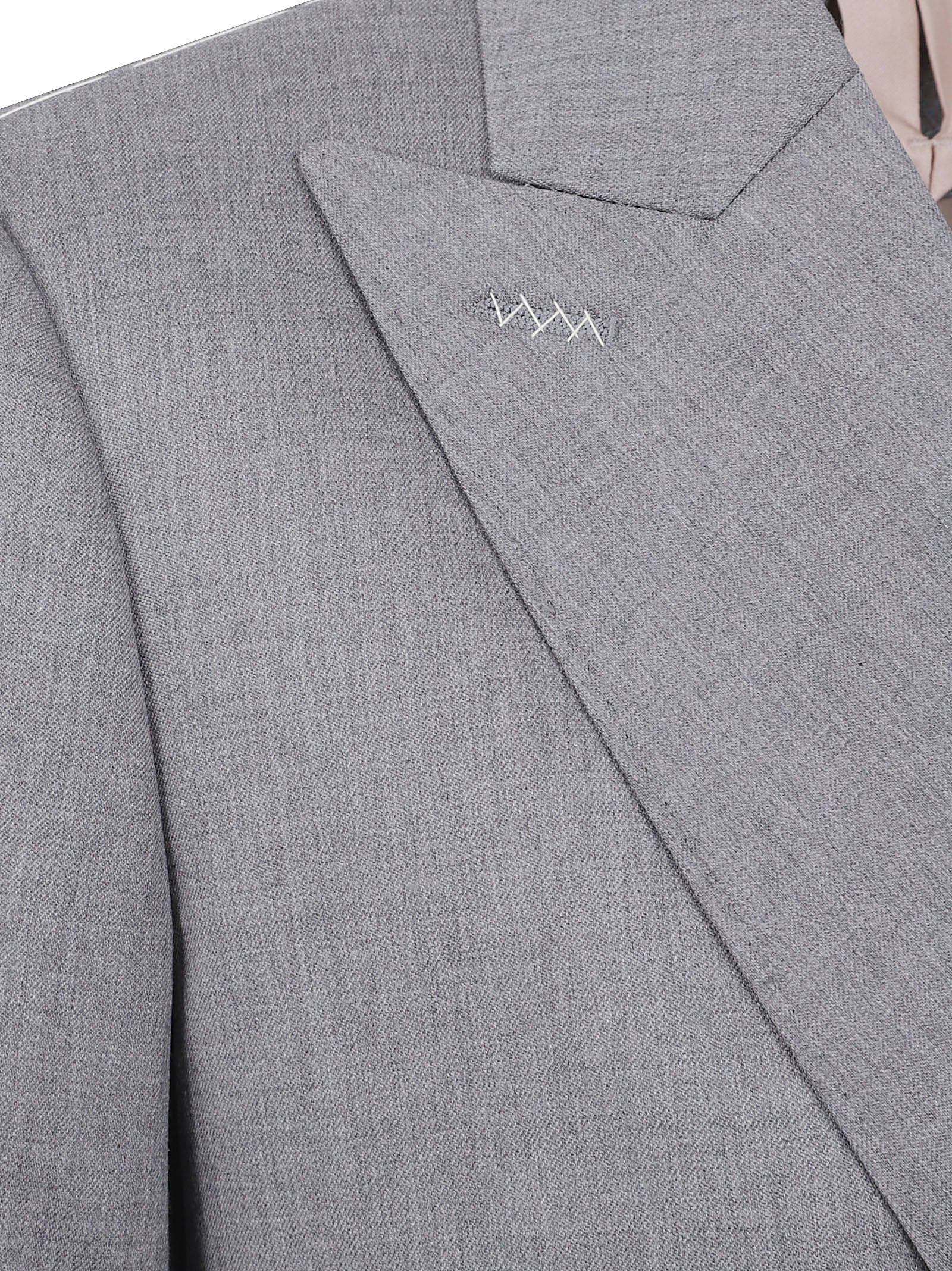 Double-Breasted Tailored Jacket with Structured Silhouette