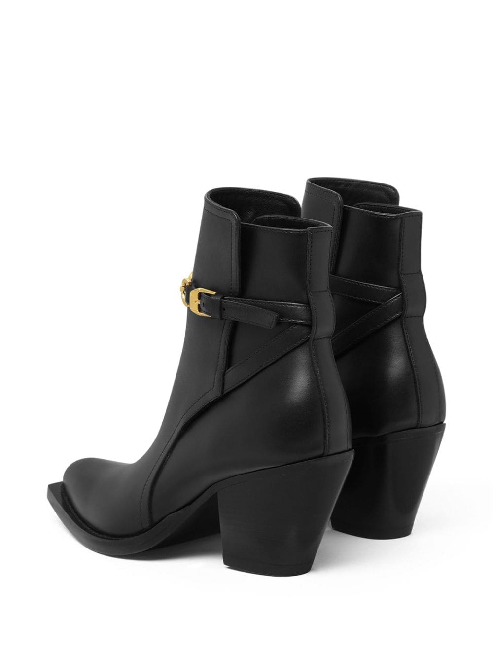 Calf Leather Ankle Boots