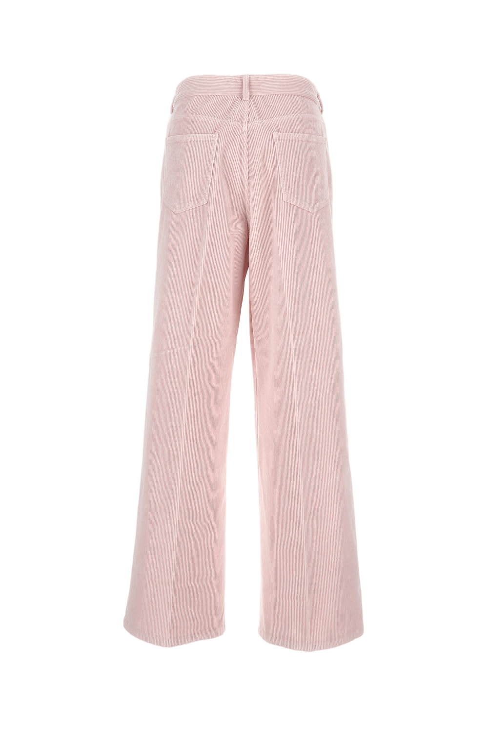 Tailored Straight-Leg Trousers In Pink
