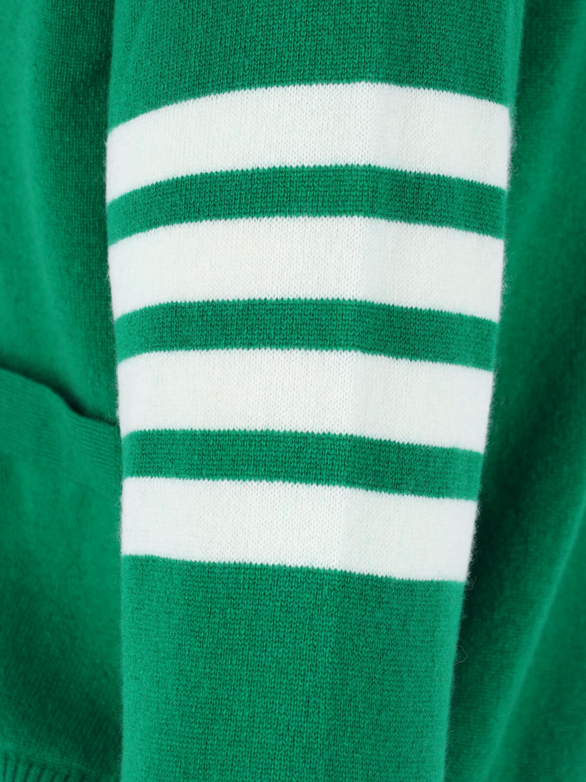 4 Bar Green Cashmere Cardigan