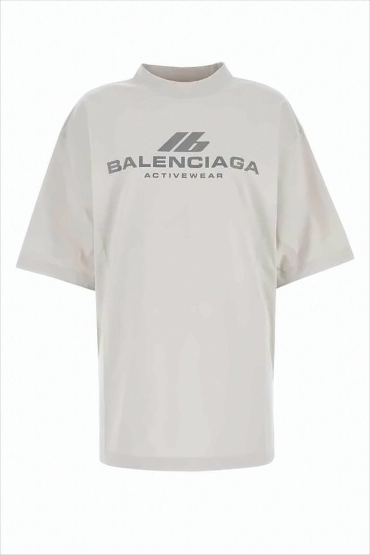 Cropped Short-Sleeved T-Shirt