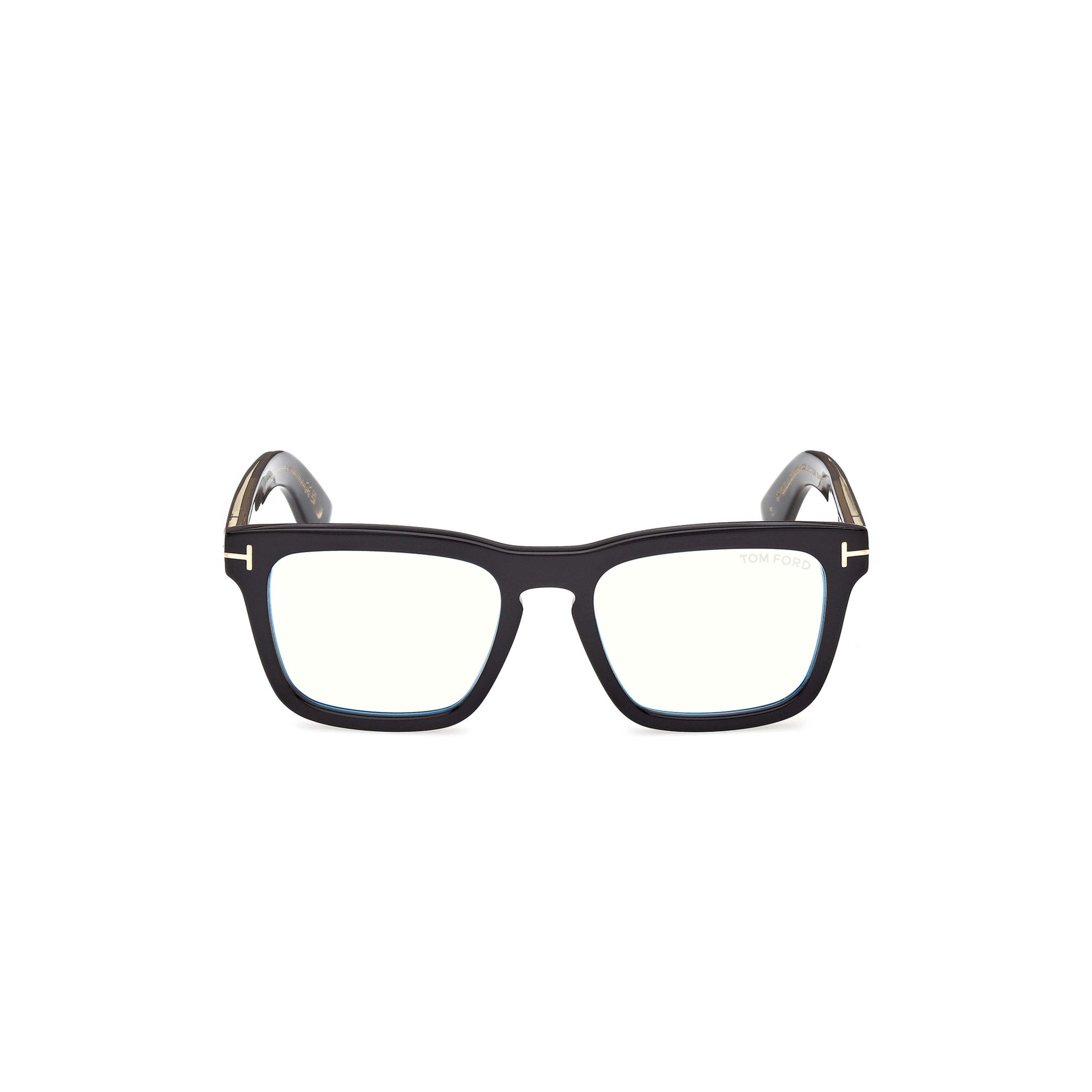 Ft6070-B Rectangular Acetate Sunglasses