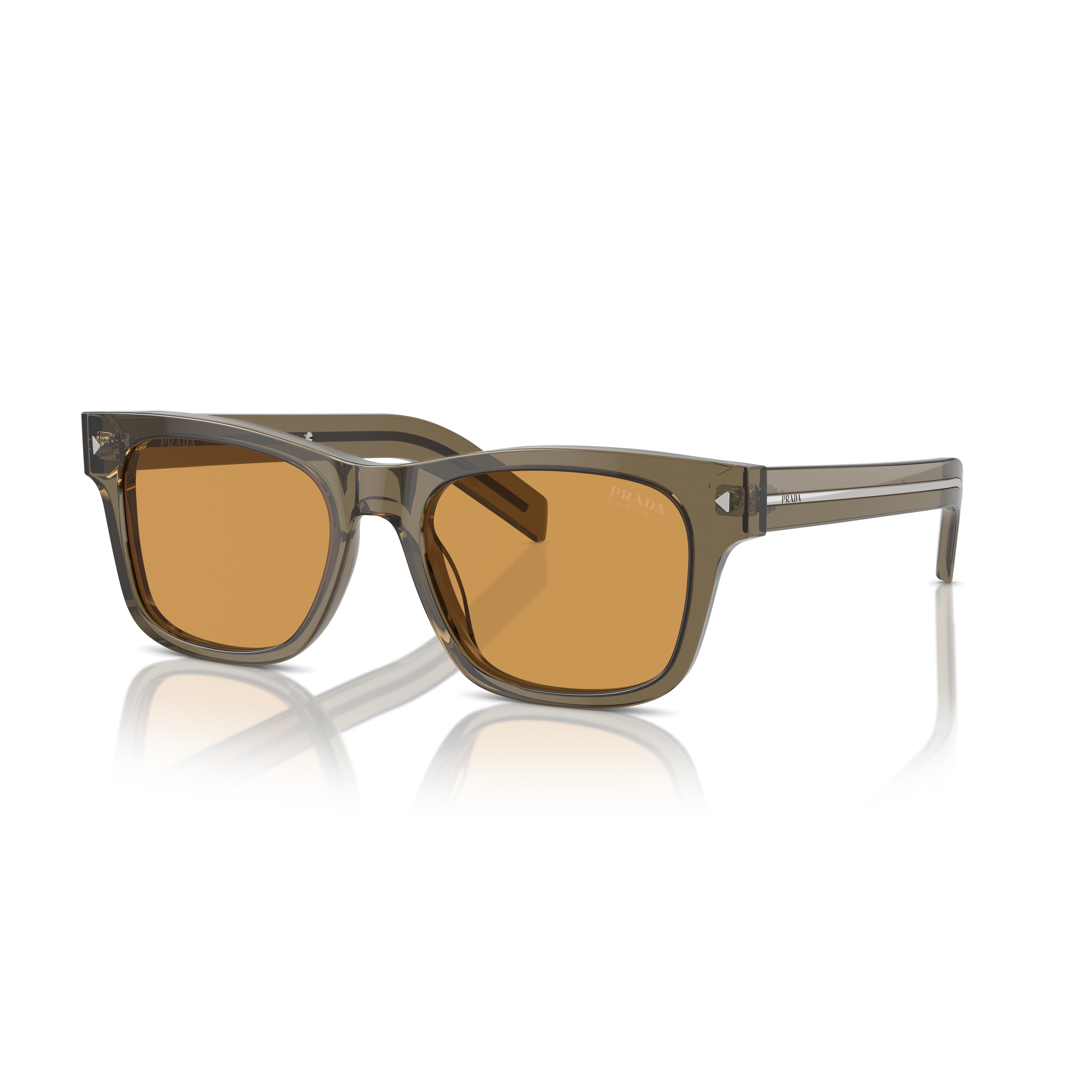 0pr A17s Rectangular Acetate Sunglasses