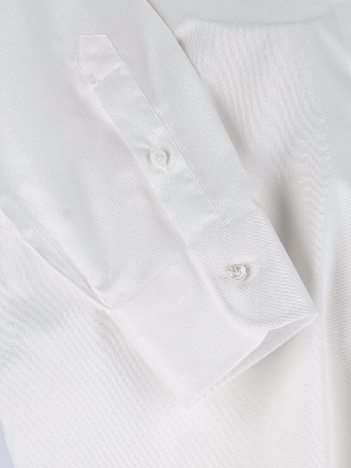 White Striped Cotton Classic Formal Shirt