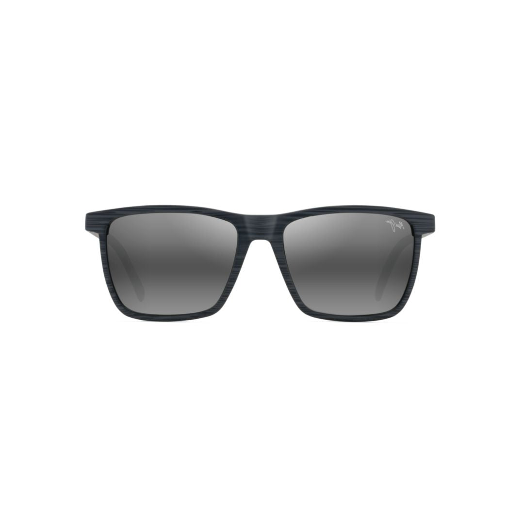 One Way Rectangular Frame Sunglasses with Gradient Lenses