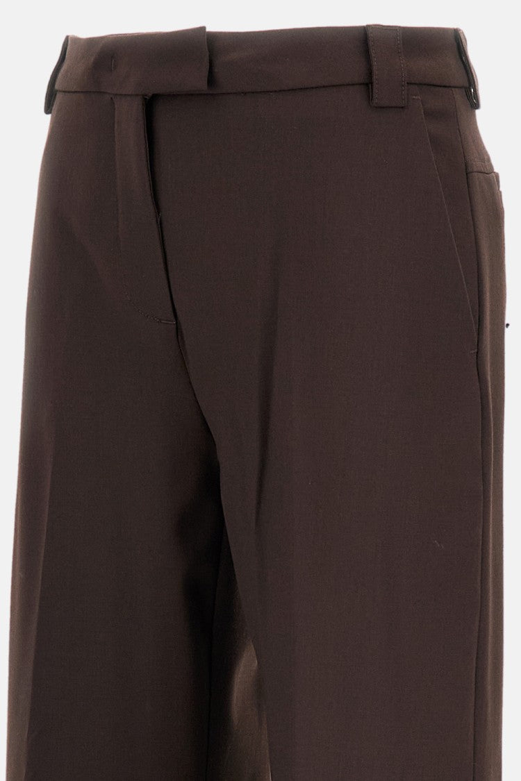 "Alek" Wool Blend Trousers